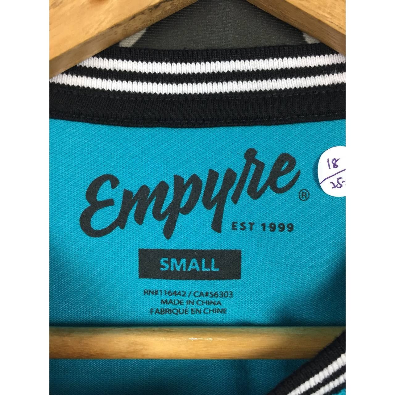 Empyre × Vintage Empyre Clothing Rose Embroidered Logo Ringer Tee Size S Size US S / EU 44-46 / 1 - 8 Thumbnail