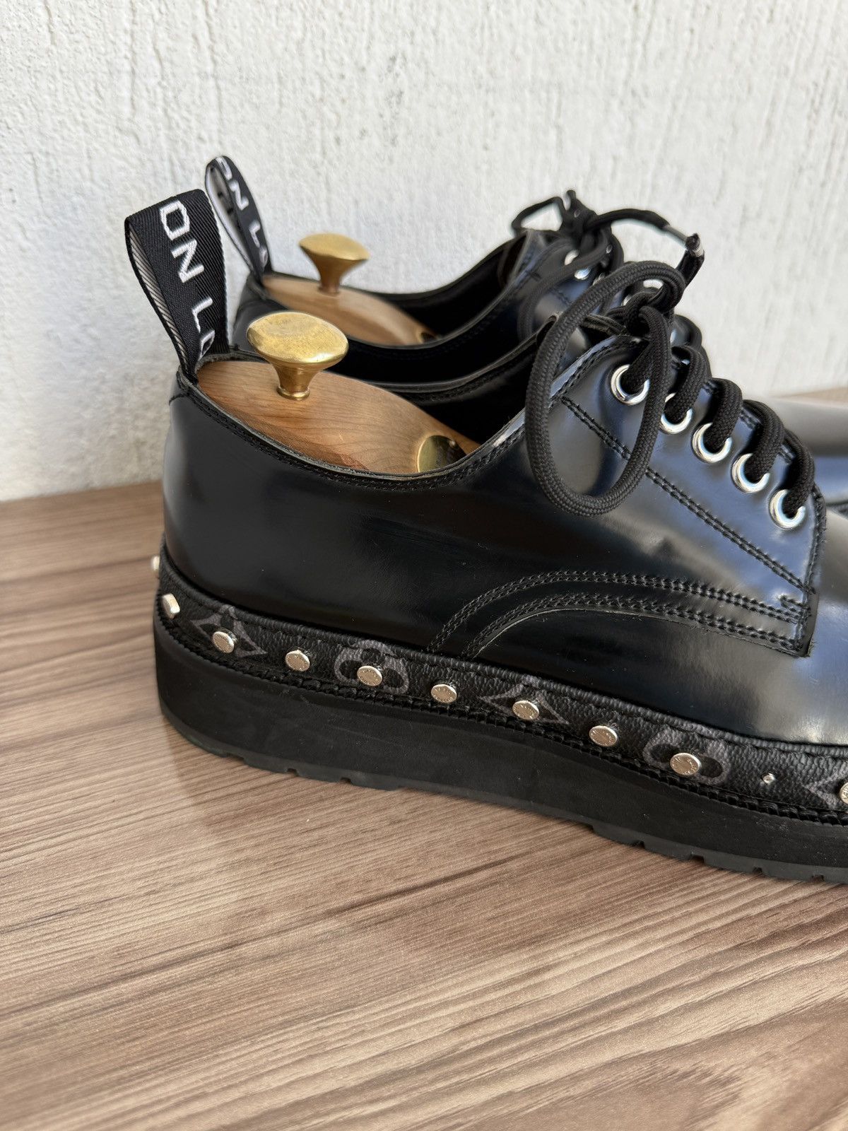 Louis Vuitton ice Line Derby with monogram eclipse Size US 7 / EU 40 - 13 Thumbnail