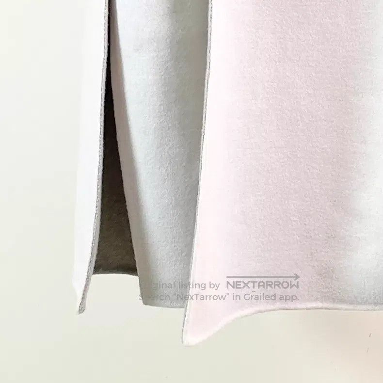 Loro Piana Loro Piana Light Gray Cashmere Coat with Side Slit Size XS / US 0-2 / IT 36-38 - 5 Thumbnail