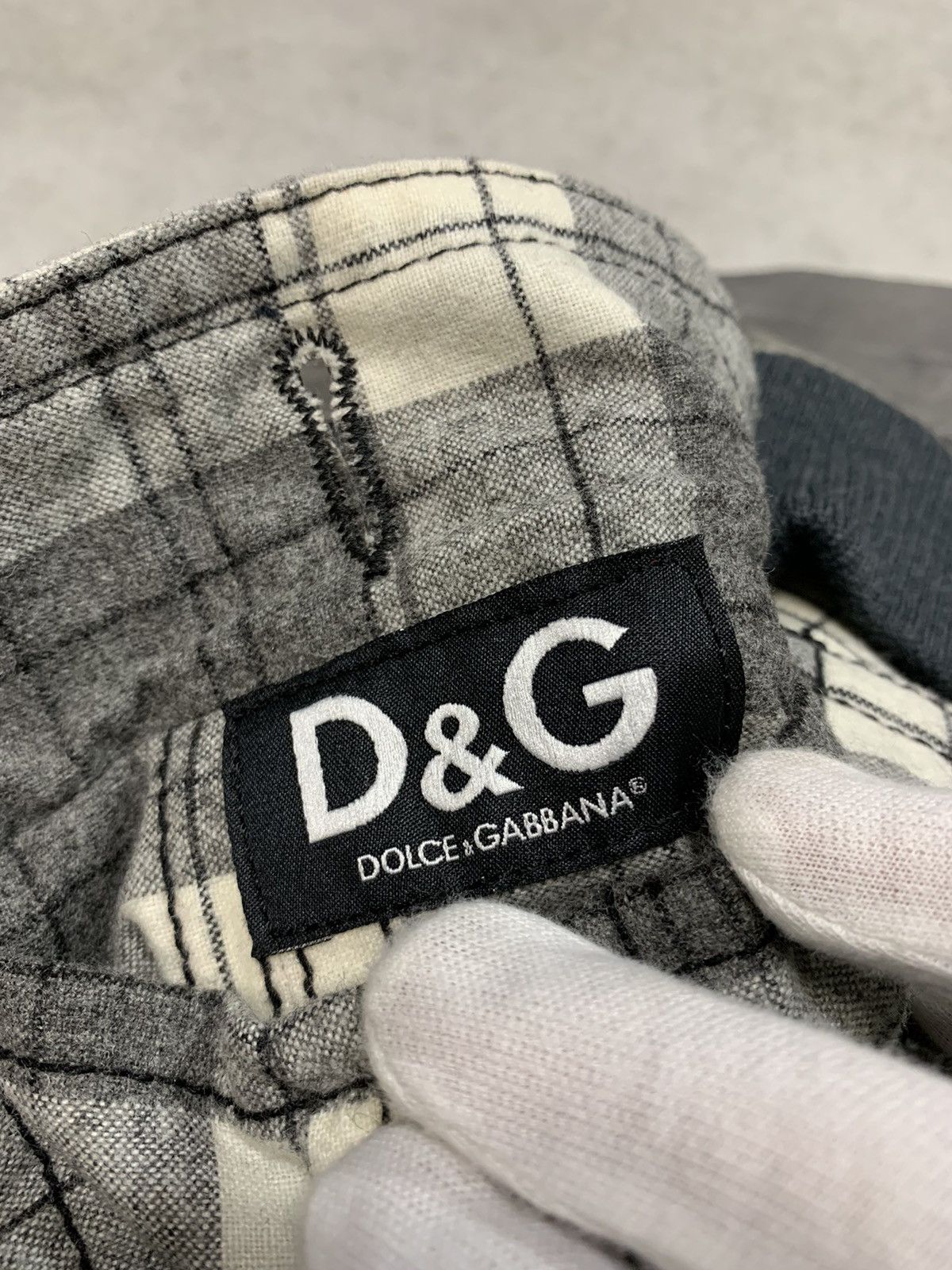 Dolce & Gabbana Y2K D&G Boxcut Reversible Wool Leather bomber Jacket Size US L / EU 52-54 / 3 - 8 Thumbnail
