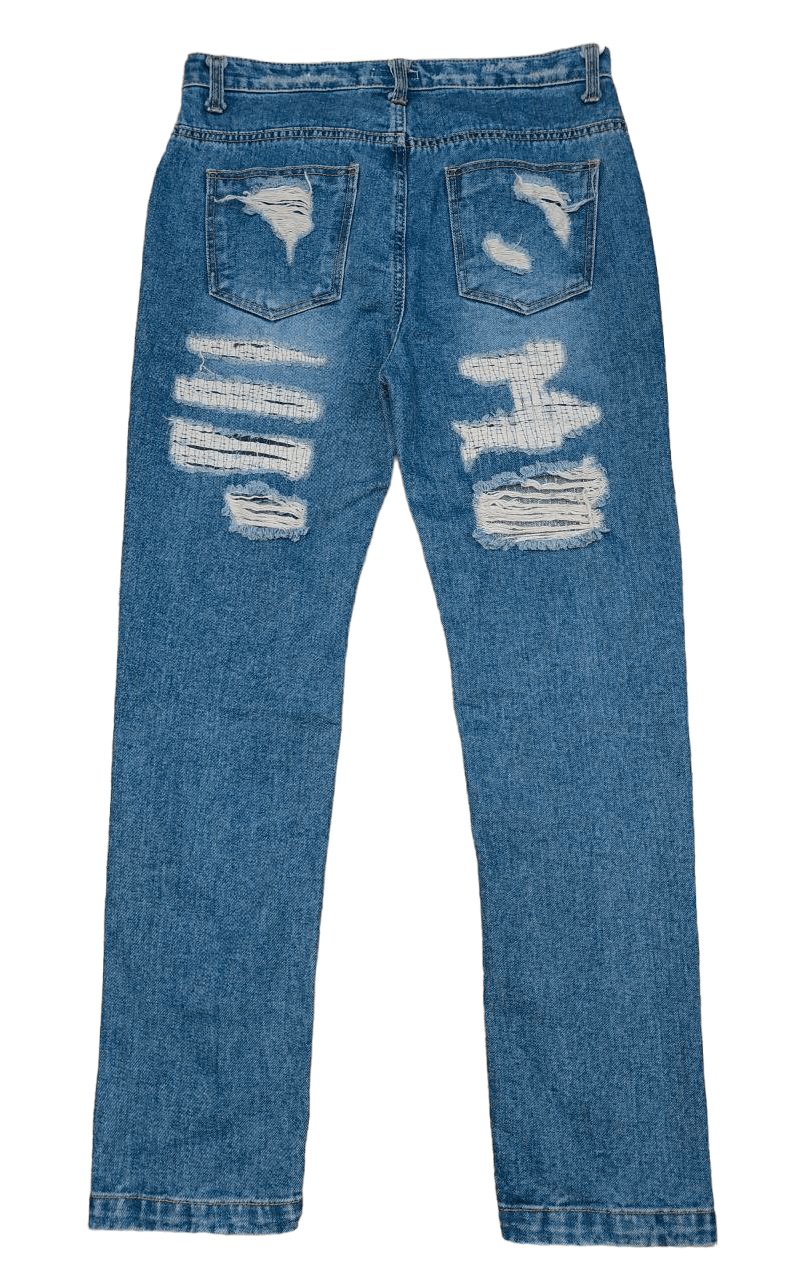 Beauty Beast ❎ Sincity Distressed Denim Size US 32 / EU 48 - 3 Thumbnail