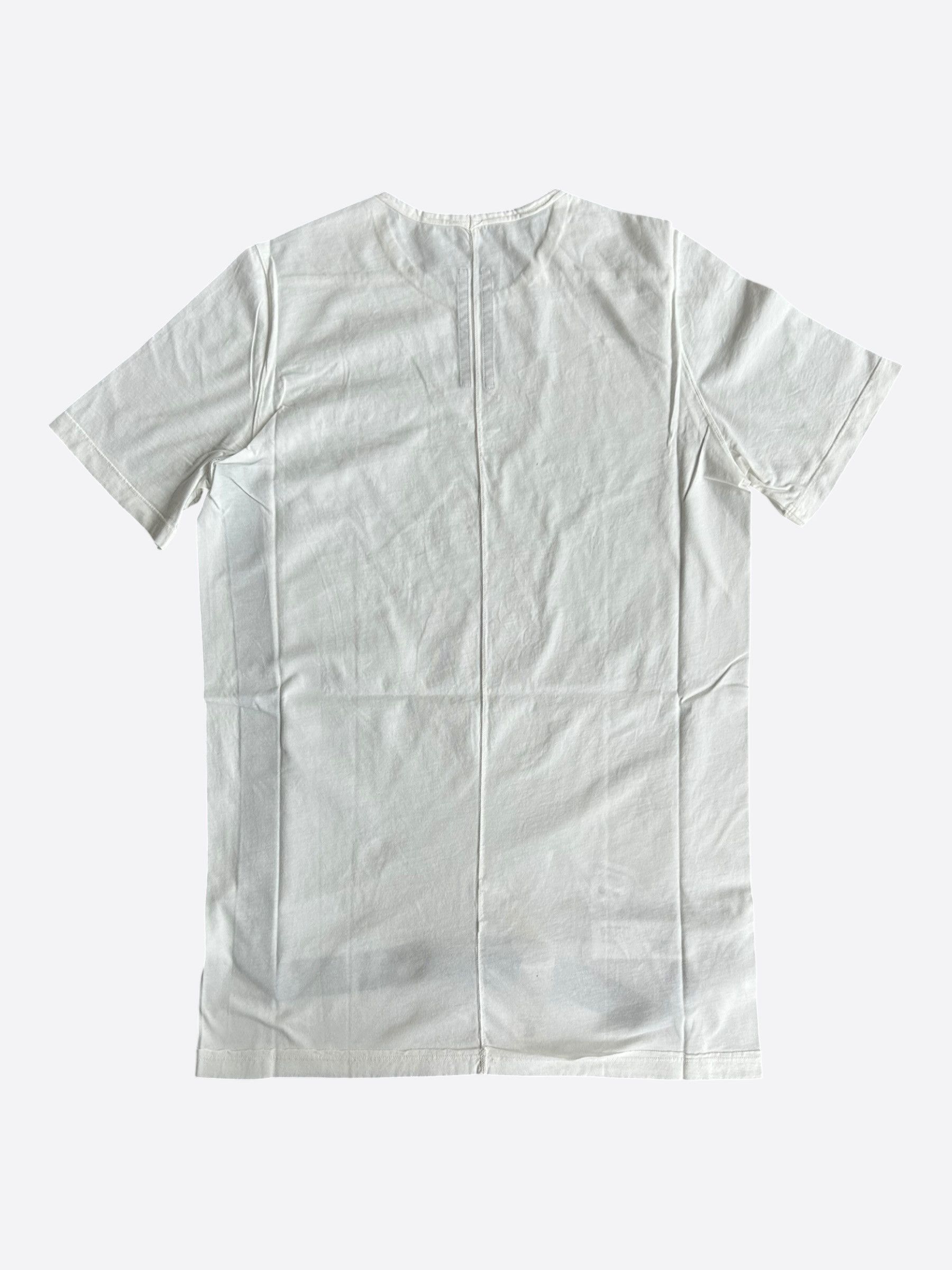 Rick Owens Rick Owens White Level T-Shirt Size US L / EU 52-54 / 3 - 2 Thumbnail