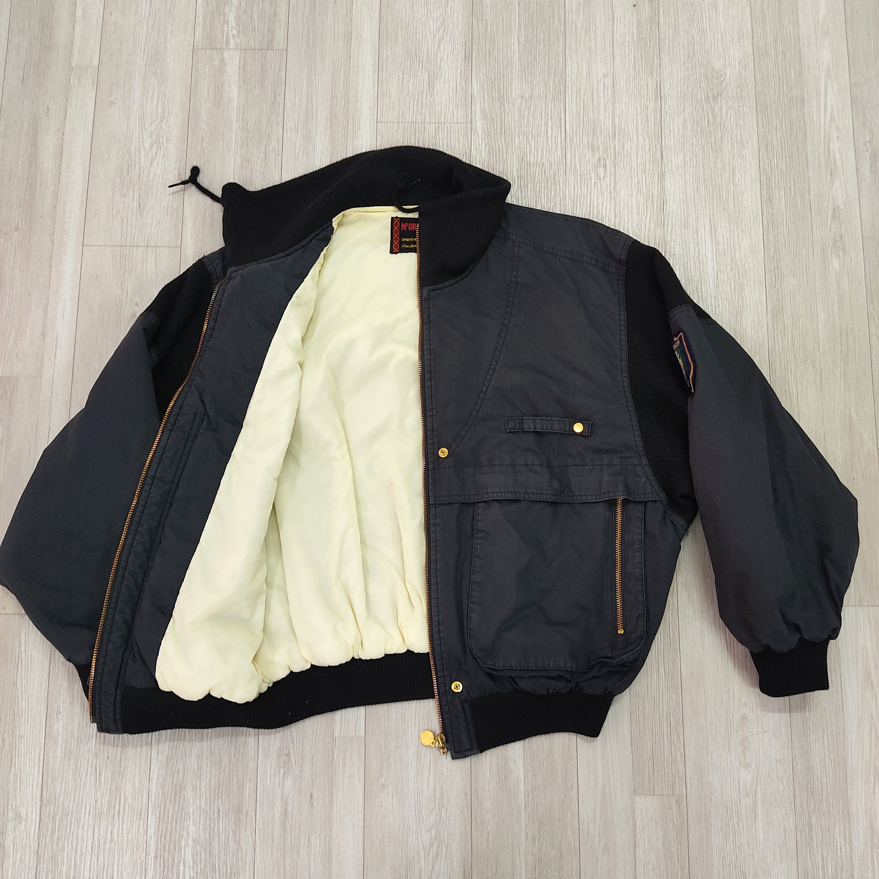 McGregor Vintage McGREGOR Utility Cargo Bomber Jacket Size US M / EU 48-50 / 2 - 14 Thumbnail
