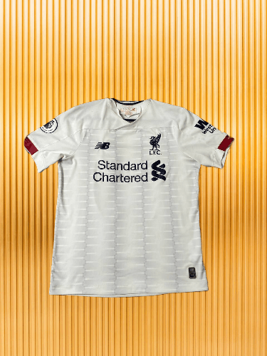 New Balance × Vintage LIVERPOOL AWAY FOOTBALL SHIRT SOCCER JERSEY NEW BALANCE Size US S / EU 44-46 / 1 - 1 Thumbnail