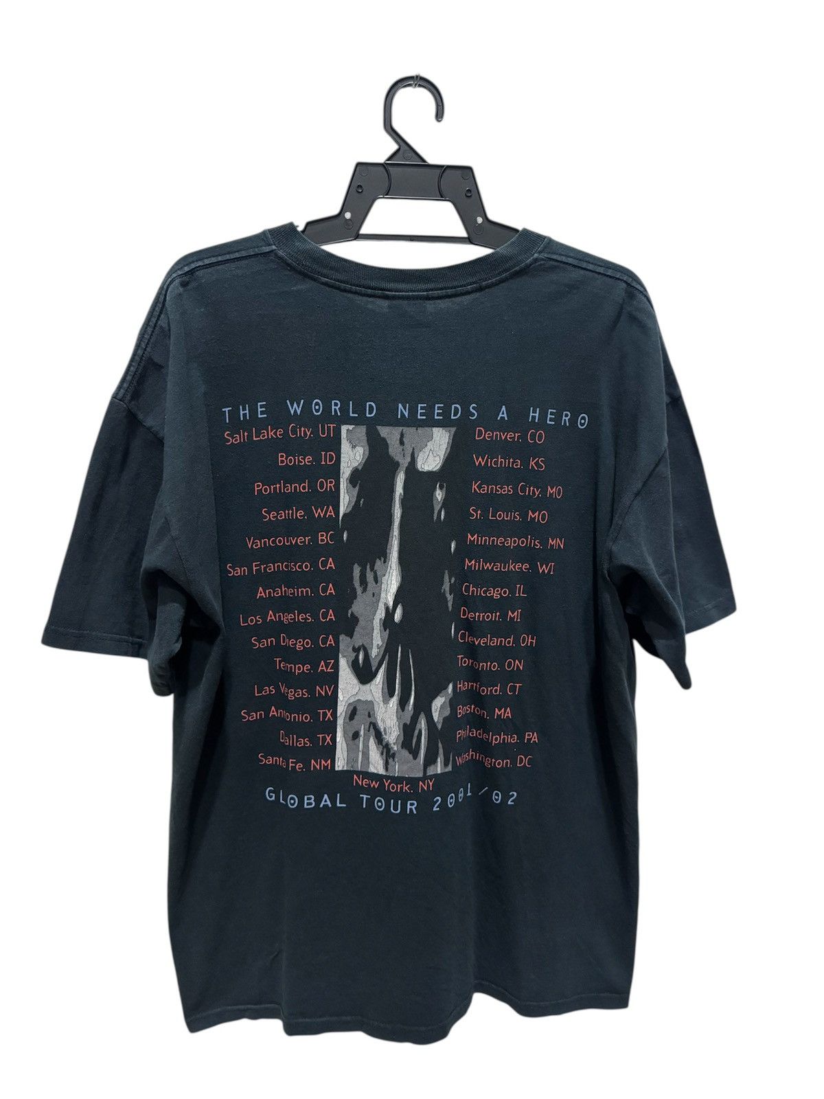 Band Tees Vintage Megadeth 01/02 World Tour Size US XL / EU 56 / 4 - 2 Thumbnail