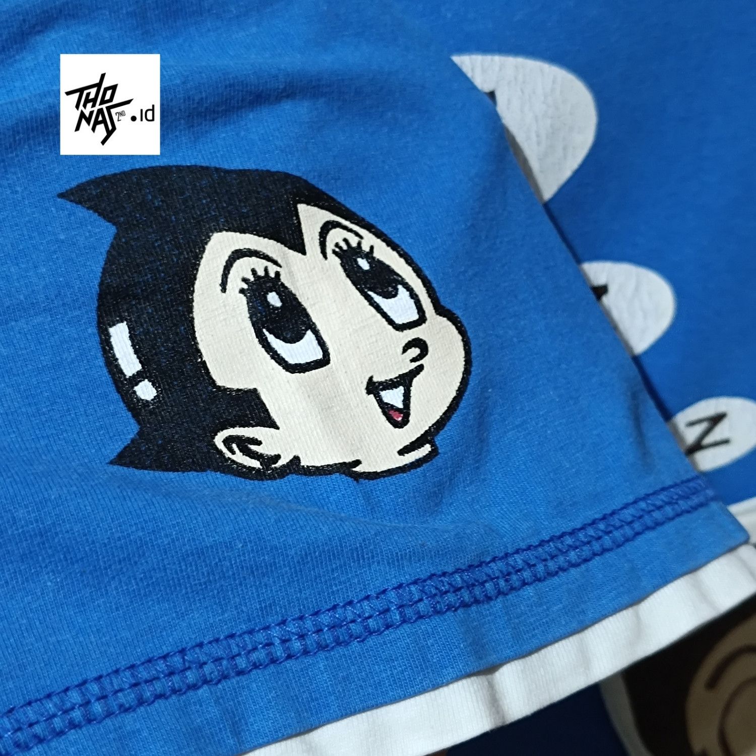 Anime 🔥Rare Find🔥 Vintage 90s Astro Boy Sleeping Ringer Tee Size US XL / EU 56 / 4 - 8 Thumbnail