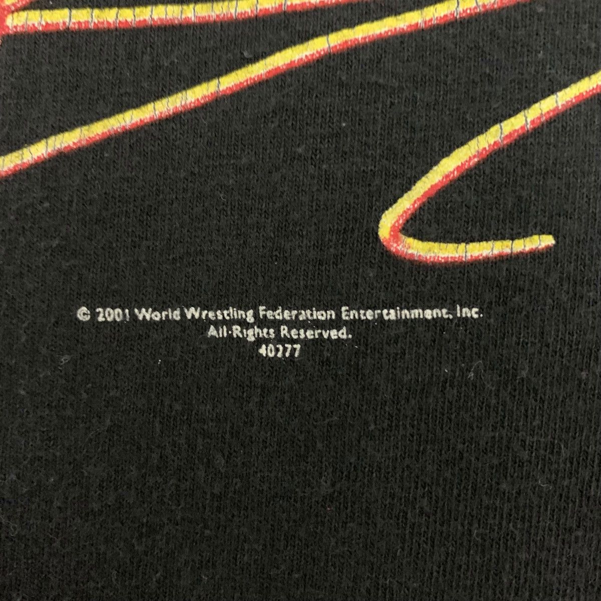 Vintage × WWF Vintage Y2K THE ROCK wwf bull red eye logo tee Size US L / EU 52-54 / 3 - 9 Thumbnail