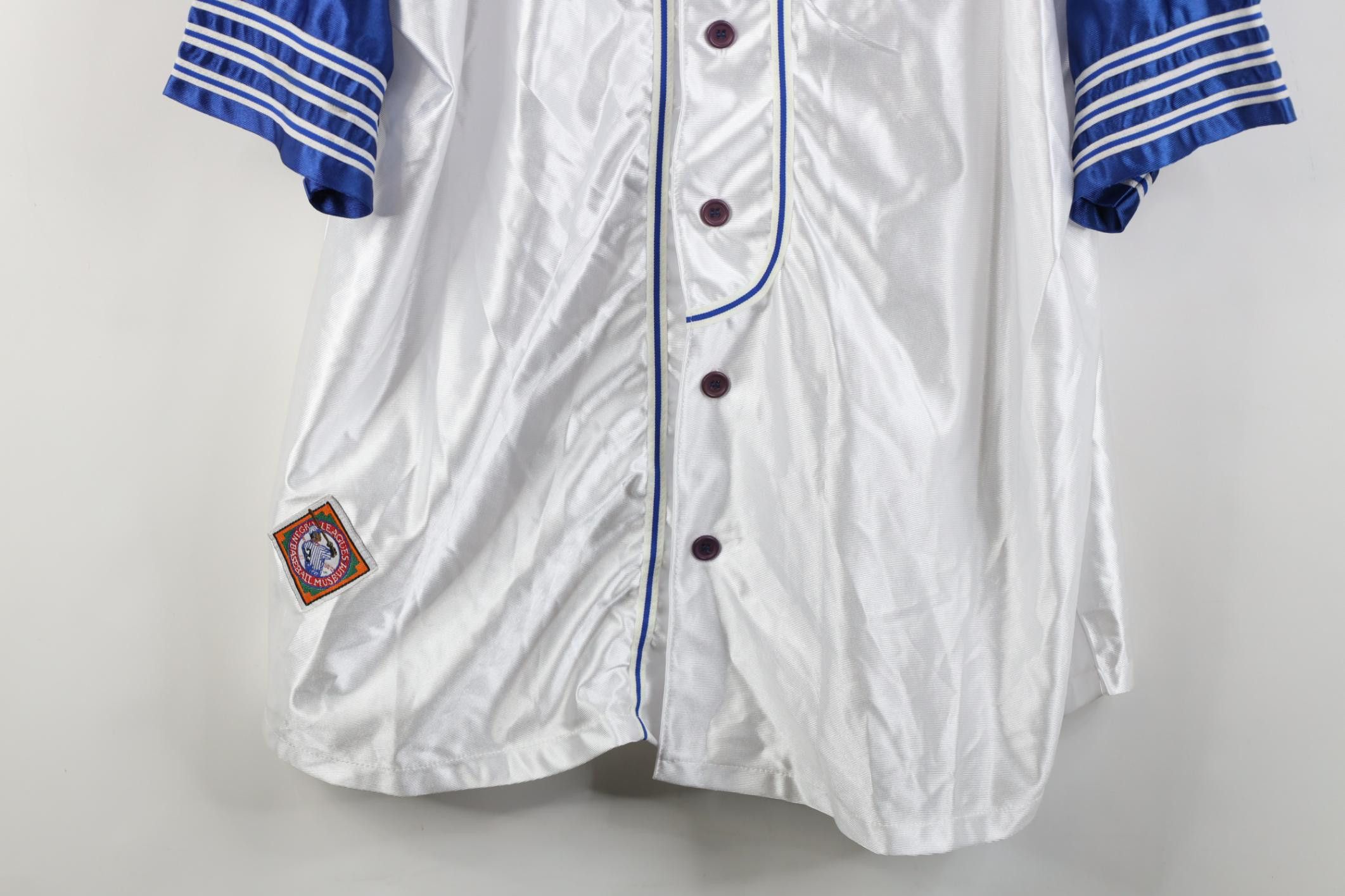 Vintage Deadstock Vintage 90s Negro League Atlanta Baseball Jersey Size US XL / EU 56 / 4 - 3 Thumbnail