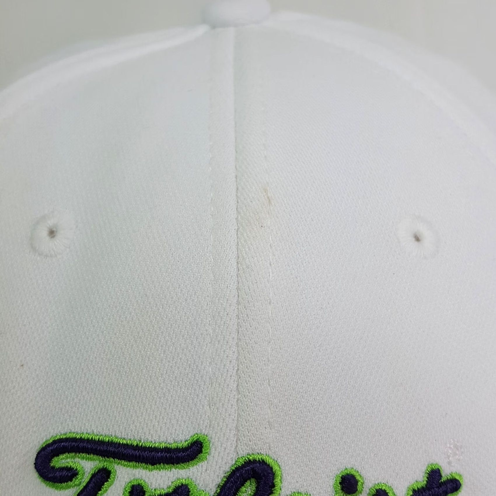 Titleist Titleist Women's White Twill Snapback Adjustable Golf Hat Baseball Cap PGA Size ONE SIZE - 5 Thumbnail