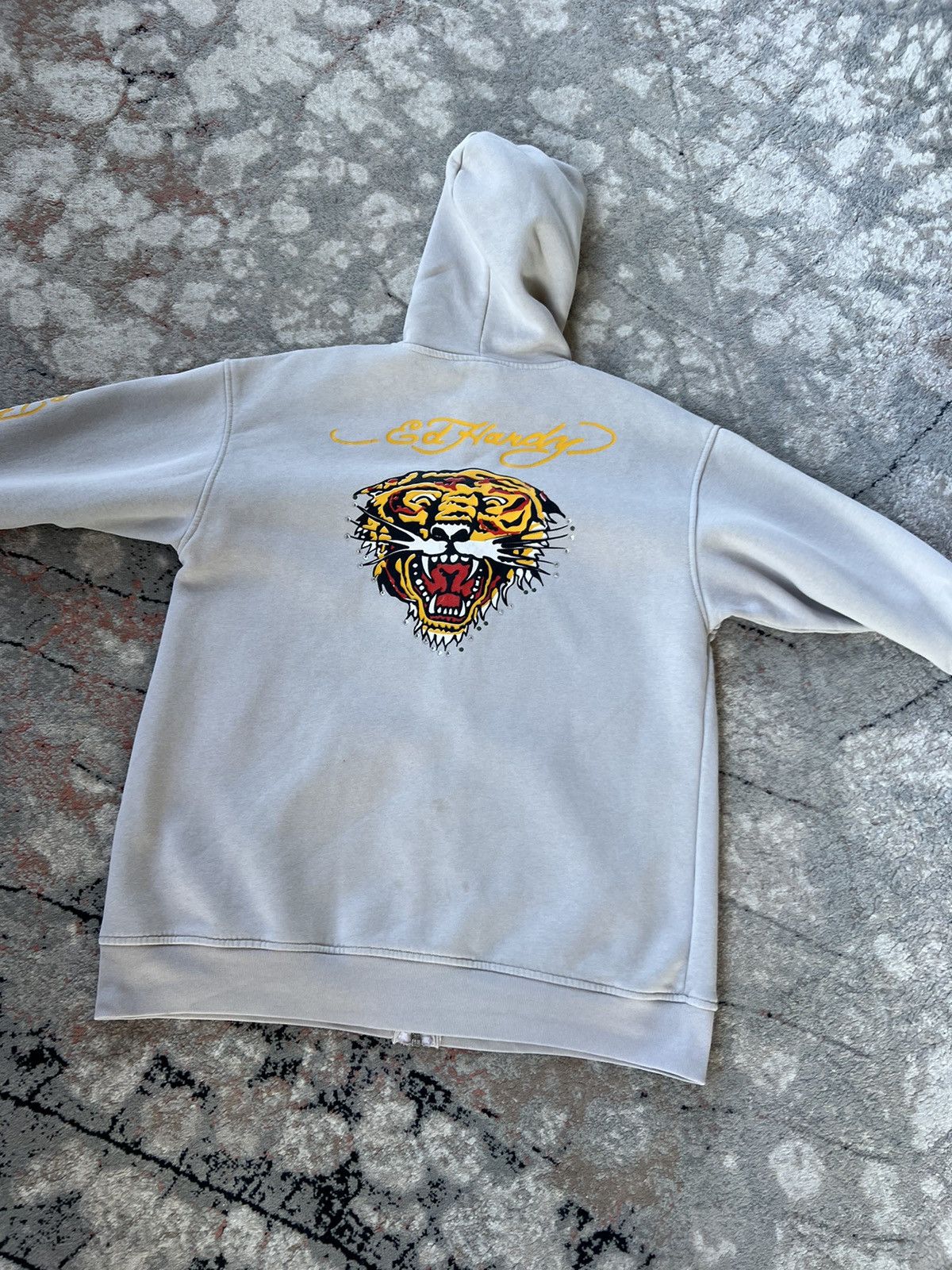 Christian Audigier Ed Hardy Vintage Zip Hoodie Size US L / EU 52-54 / 3 - 10 Thumbnail