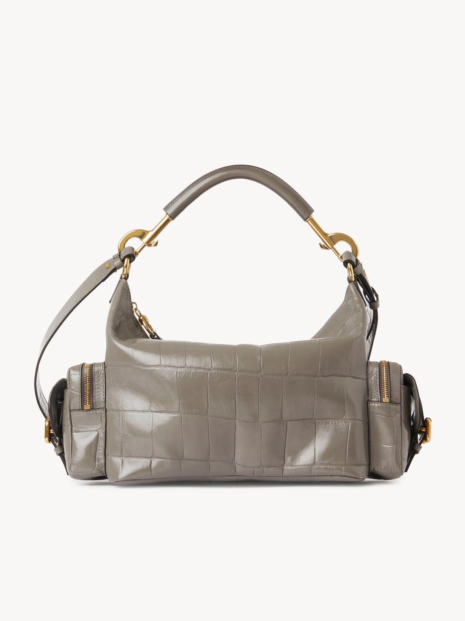 Chloe o1loc1c10126 Size: OS / Medium Double Carry Bag Urban Grey Size ONE SIZE - 5 Thumbnail