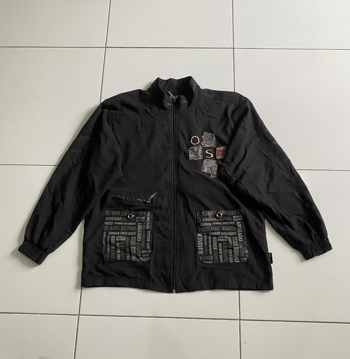 Japanese Brand Eddie Odyssey style multipockets nylon Black jackets Size US L / EU 52-54 / 3 - 1 Thumbnail