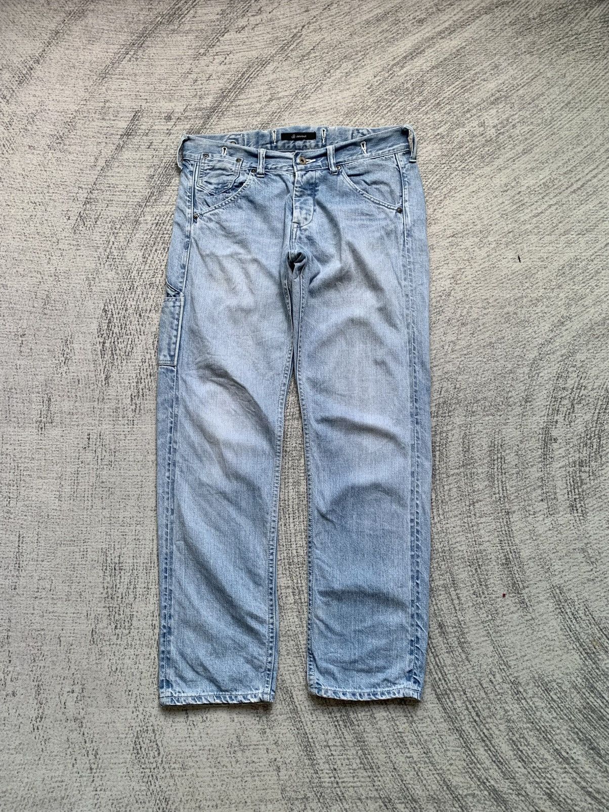 Japanese Brand × Johnbull × Vintage Vintage Selvegde Johnbull Carpenter Jeans Size US 31 - 2 Thumbnail