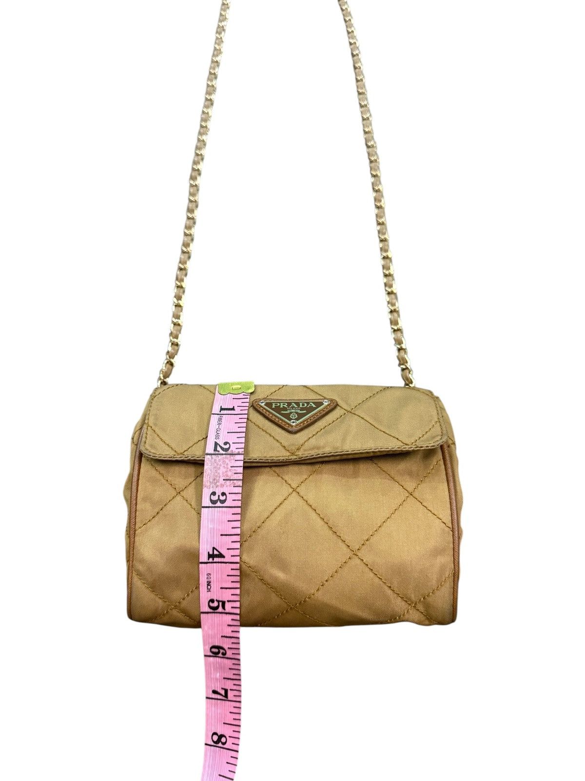 Prada RARE VINTAGE PRADA QUILTED MINI SHOULDER/CROSSBODY BAG Size ONE SIZE - 12 Thumbnail