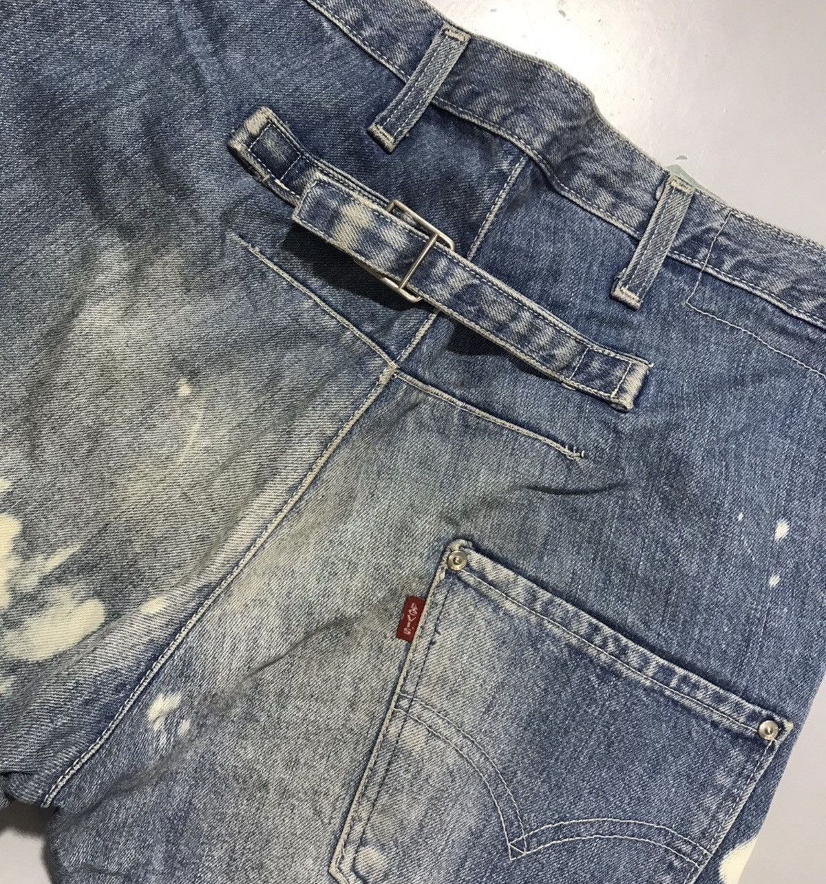 Levi's Vintage Levi’s engineer bucklebelt denim Size US 34 / EU 50 - 7 Thumbnail