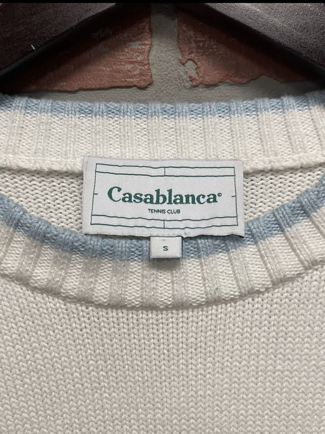 Casablanca Size S - Casablanca Instarsia Jumper Orbite Autour Orange Size US S / EU 44-46 / 1 - 7 Thumbnail