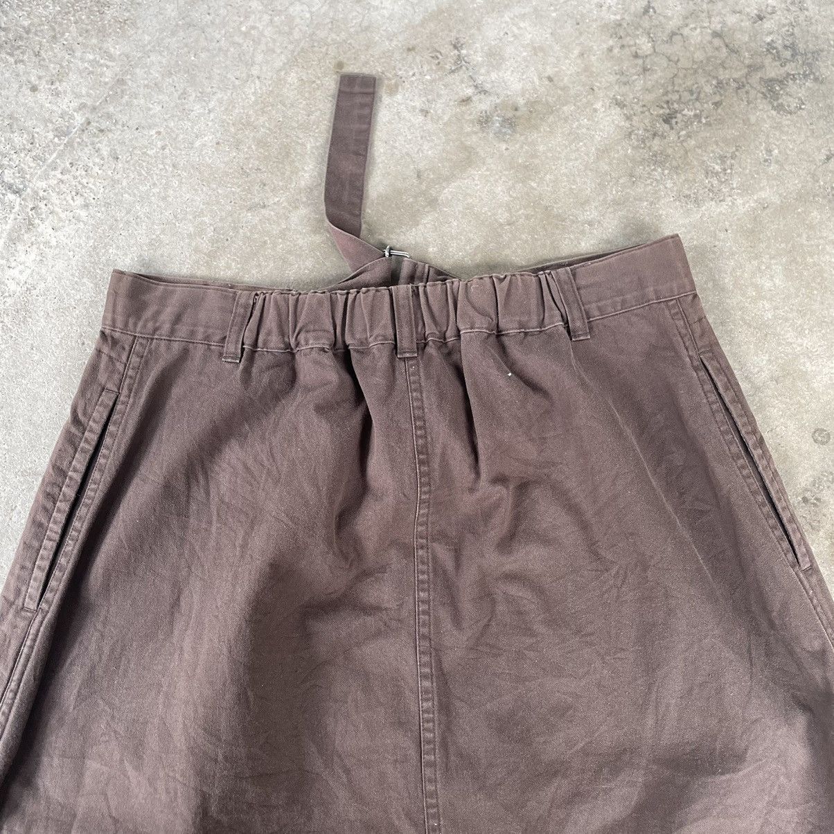 Designer × Margaret Howell × Vintage 🔥Rare🔥Margaret Howell Draw String Pockets Stylis Half Skirts Size 32" / US 10 / IT 46 - 4 Thumbnail