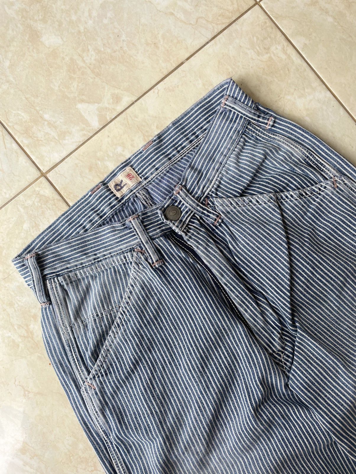 45rpm × Japanese Brand 45rpm Hickory Stripe Pants Size US 28 / EU 44 - 3 Thumbnail