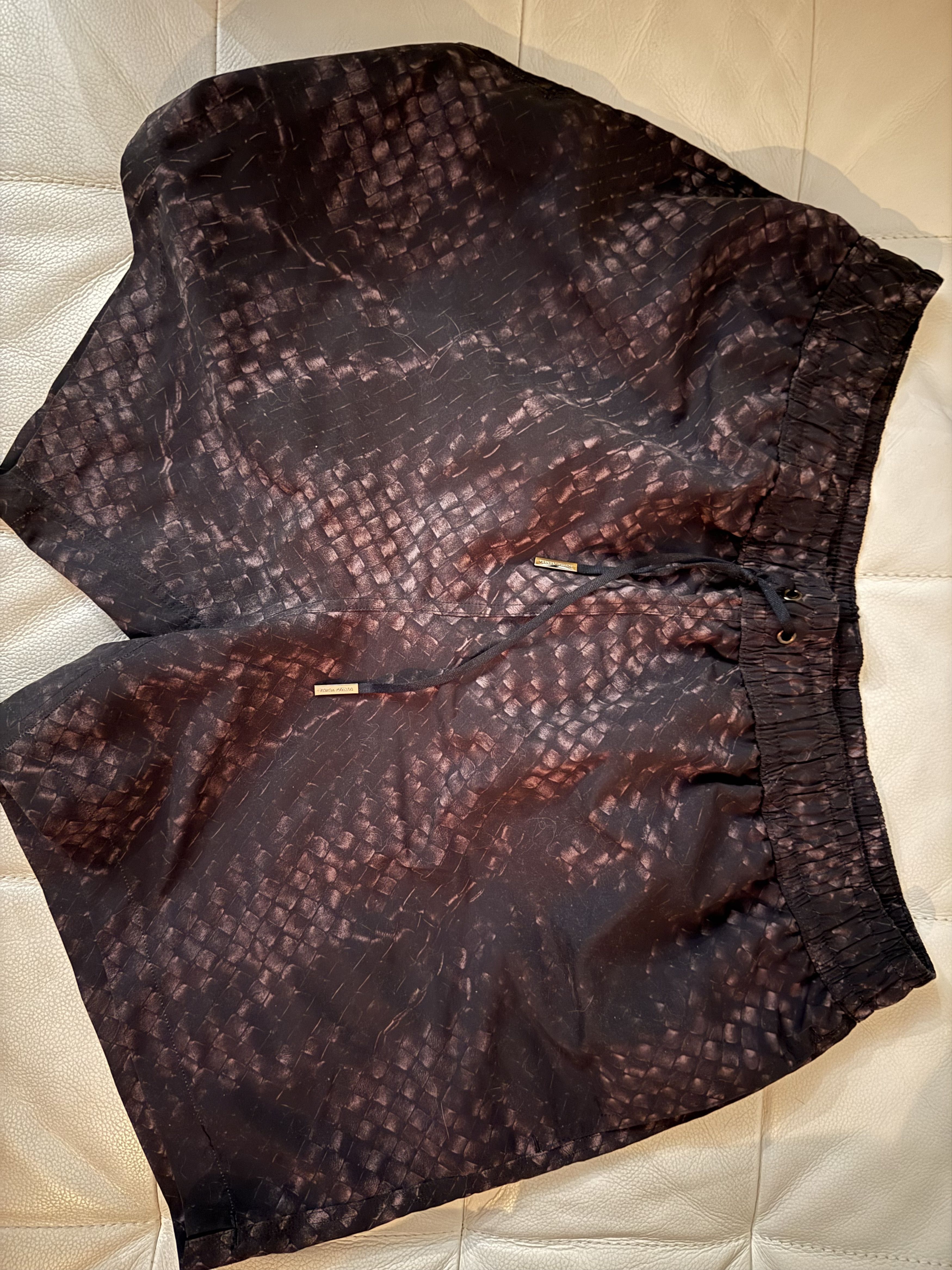 Bottega Veneta Illusion 3d Swim Pants Trunks Swimsuit L grey