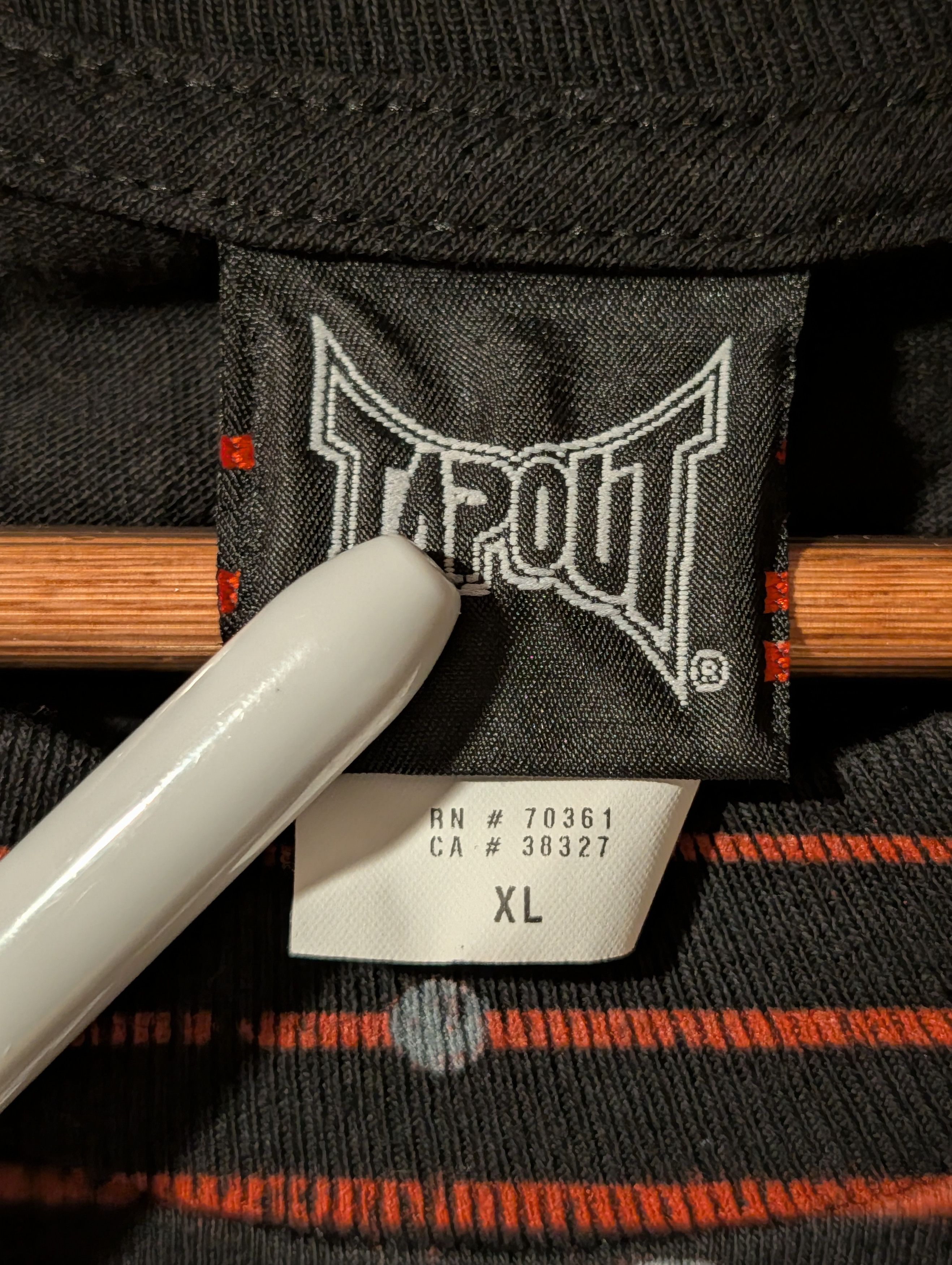 Tapout VTG Tapout MMA T-Shirt Black Skull Graphic Underdogs Y2K Size US XL / EU 56 / 4 - 3 Thumbnail