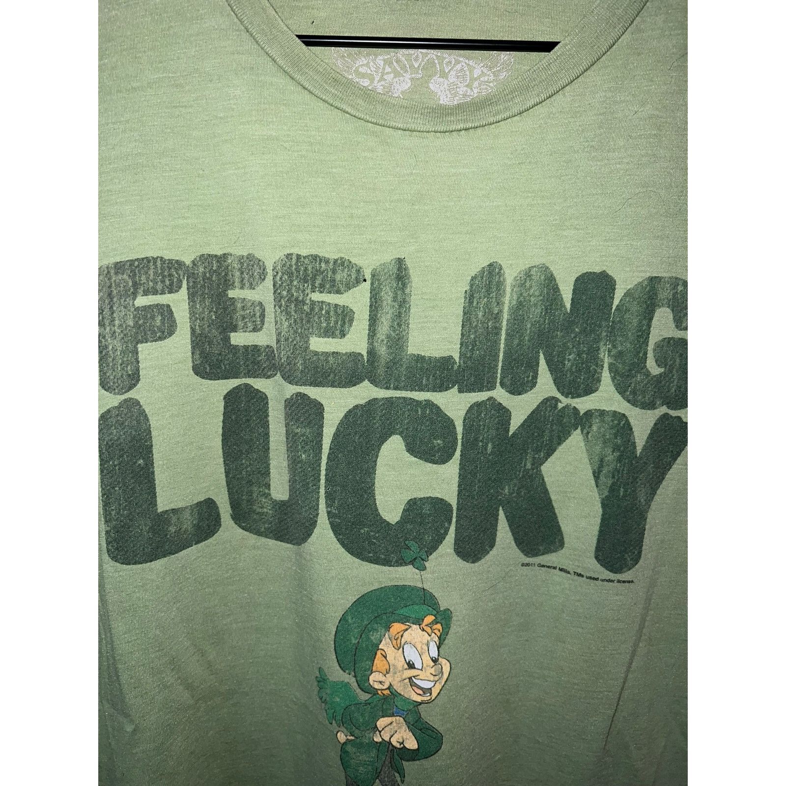 Vintage General Mills Lucky Charms Shirt Feeling Tee Ceral 2011 XL Size US XL / EU 56 / 4 - 2 Thumbnail