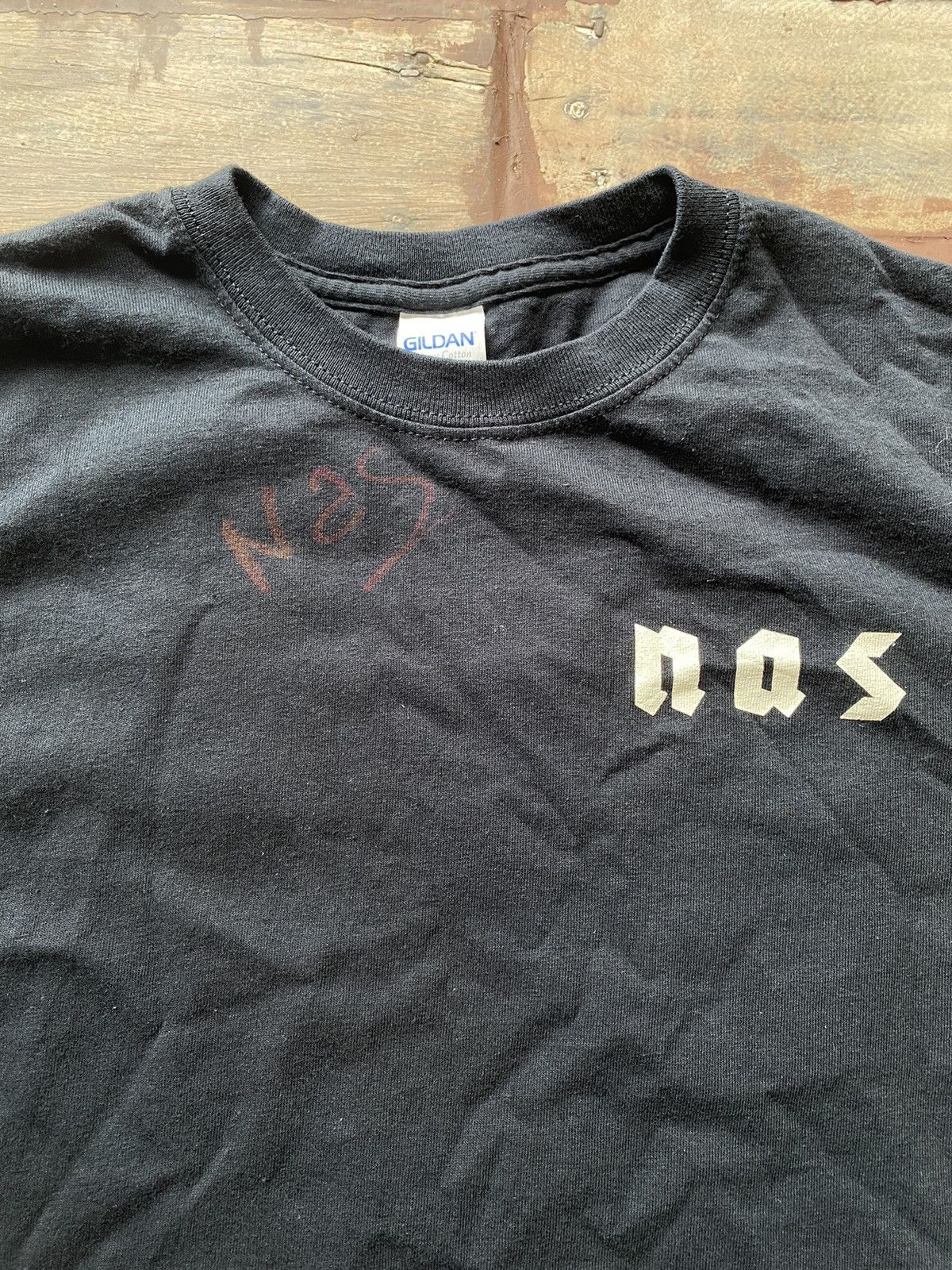 Rap Tees × Vintage Vintage Rap Tees Nas and Signature Size US S / EU 44-46 / 1 - 2 Thumbnail
