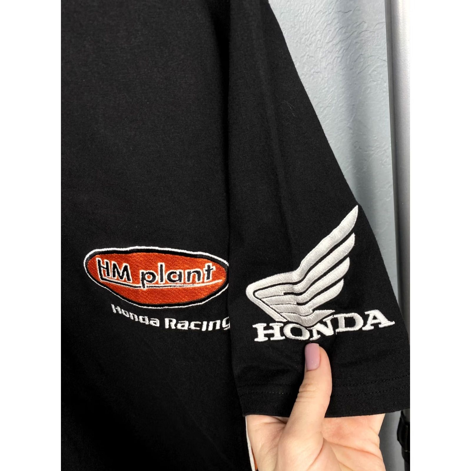Honda Honda Racing Team Polo Shirt Mens XL Black Polo Size US XL / EU 56 / 4 - 3 Thumbnail