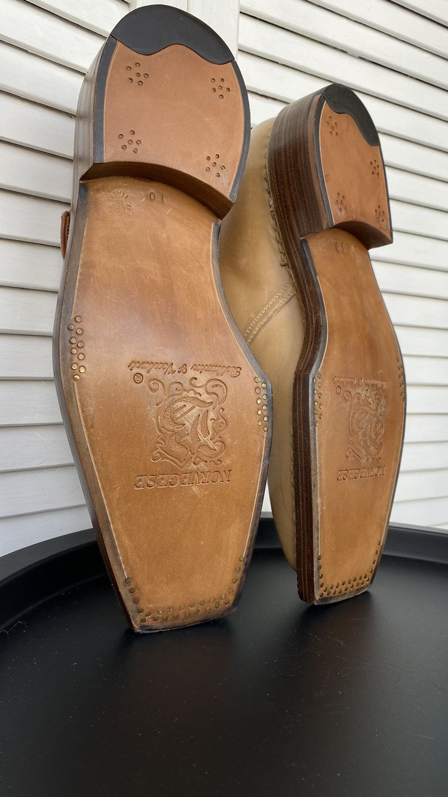 Bettanin & Venturi Bettanin & Venturi Monkstrap Leather Shoes Norvegese Welted Size US 10 / EU 43 - 21 Thumbnail