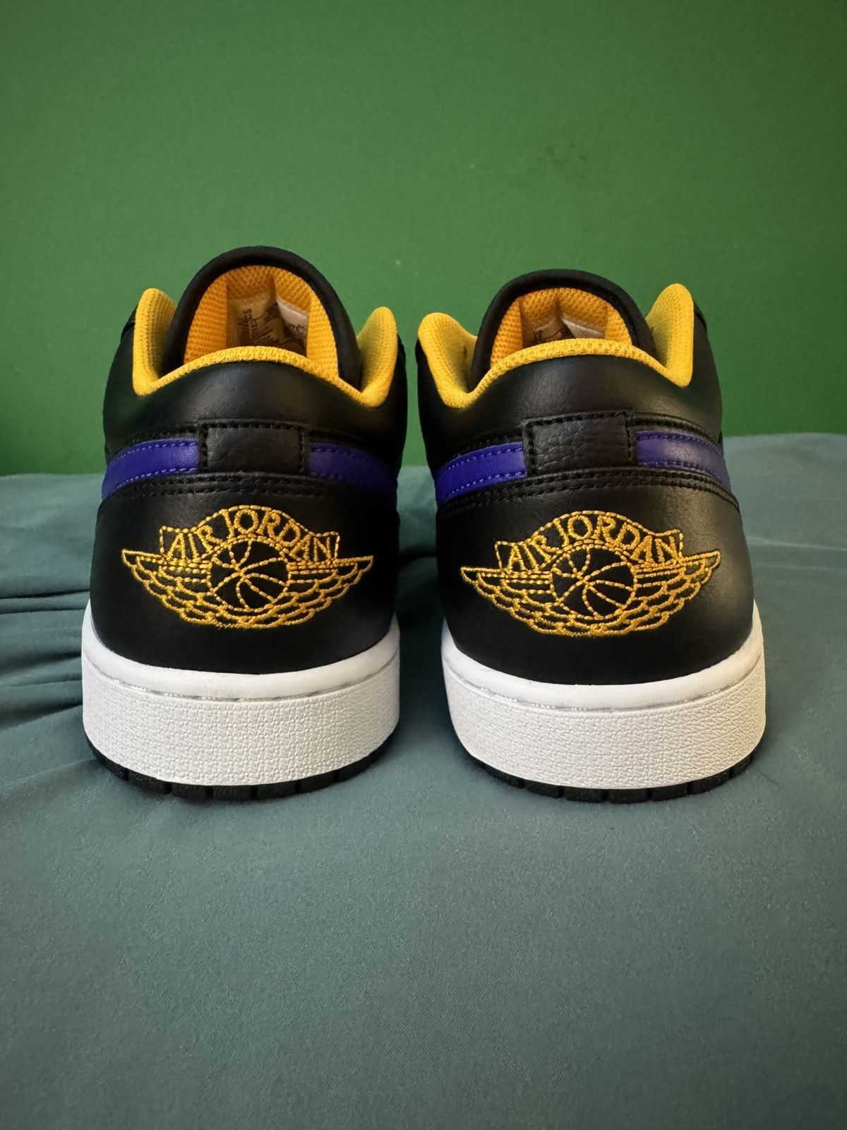 Jordan Brand Nike Air Jordan 1 Low Dark Concord 2022 Size US 12 / EU 45 - 3 Thumbnail