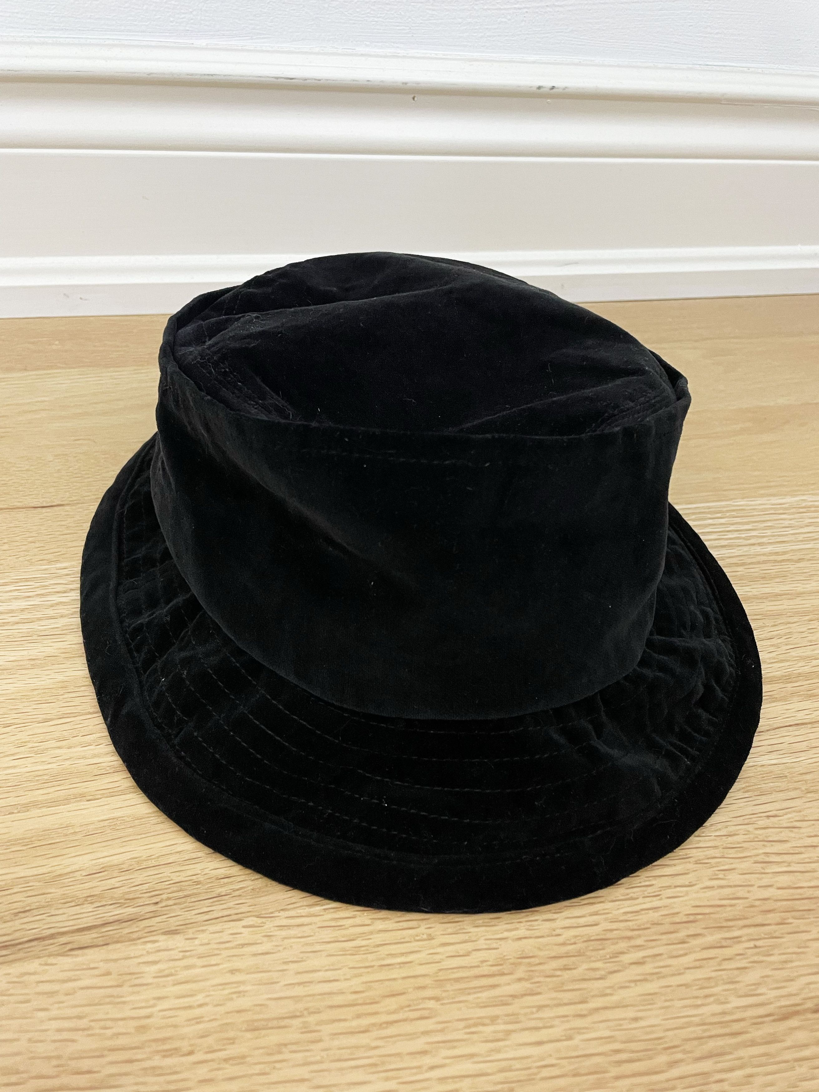 Junya Watanabe Velour Bucket Hat Size ONE SIZE - 3 Thumbnail
