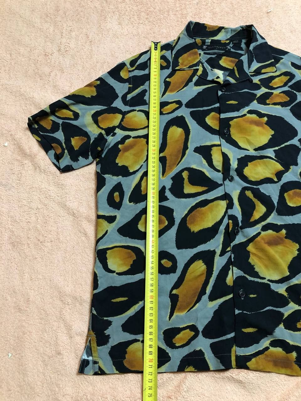 Allsaints Allsaints Hawaiian Floral Print Shirt STREETWEAR Size US S / EU 44-46 / 1 - 9 Thumbnail