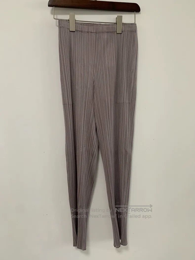 Issey Miyake Issey Miyake Brown Straight-leg Pants Size 25" / US 0 / IT 36 - 1 Thumbnail