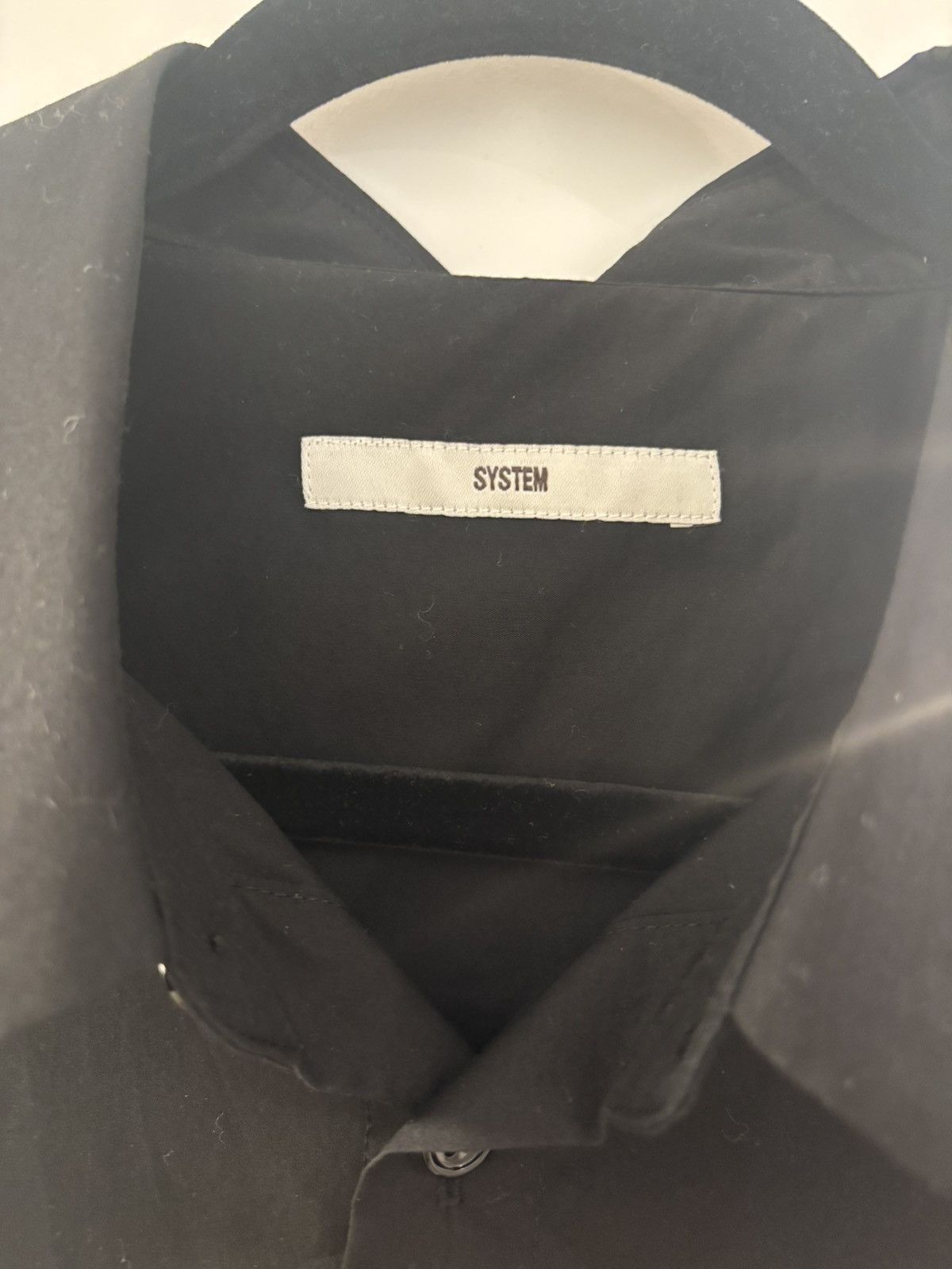 System System Black Button Up Shirt Size US M / EU 48-50 / 2 - 3 Thumbnail