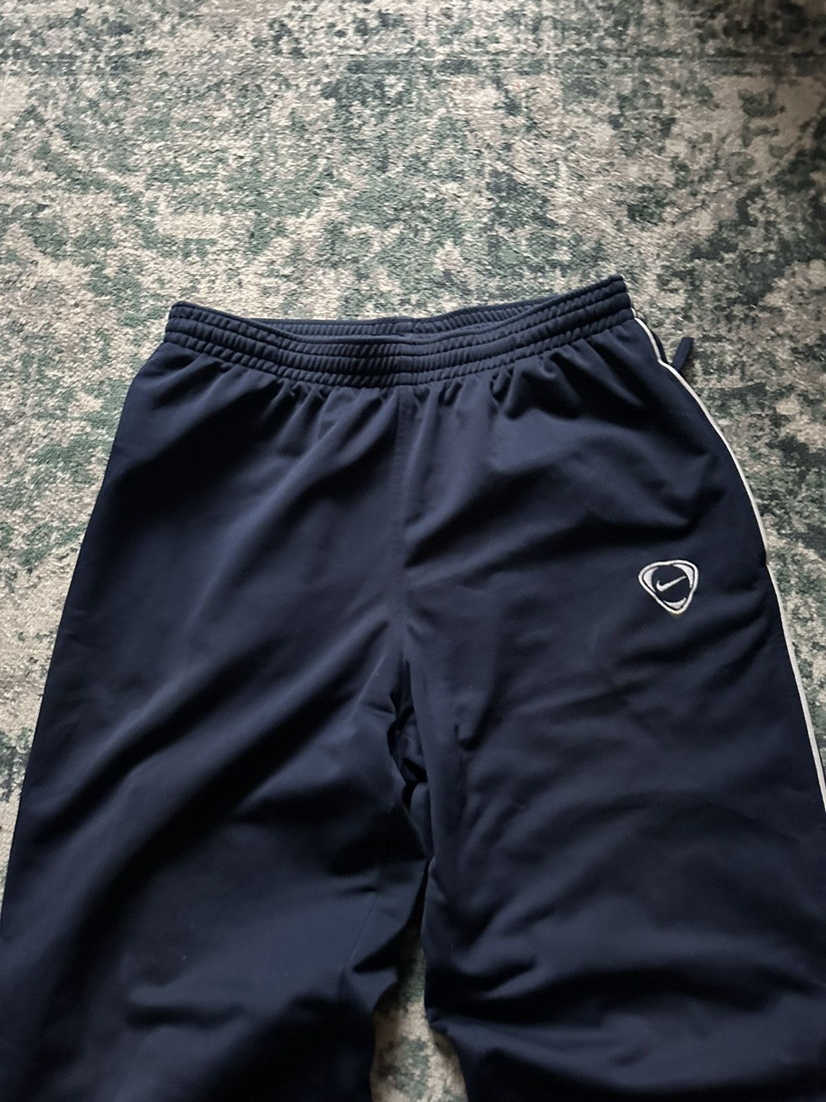 Nike VINTAGE NIKE SKEPTA TN STYLE BAGGY FLARED TRACK PANTS Y2K L Size US 34 / EU 50 - 2 Thumbnail