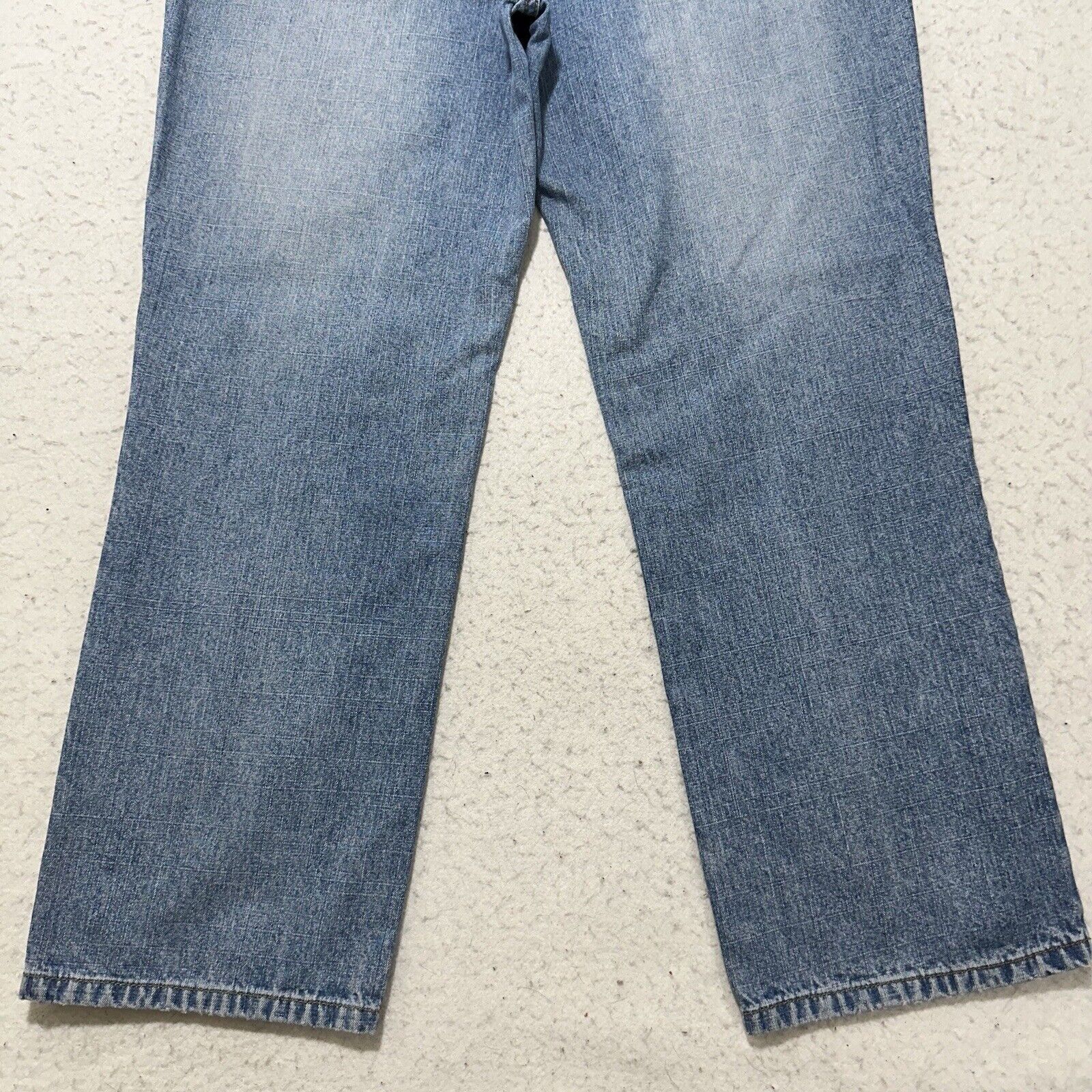 Loft Ann Taylor LOFT 8 Straight Leg Denim Jeans Light Blue 32x26 Size 30" / US 8 / IT 44 - 9 Thumbnail