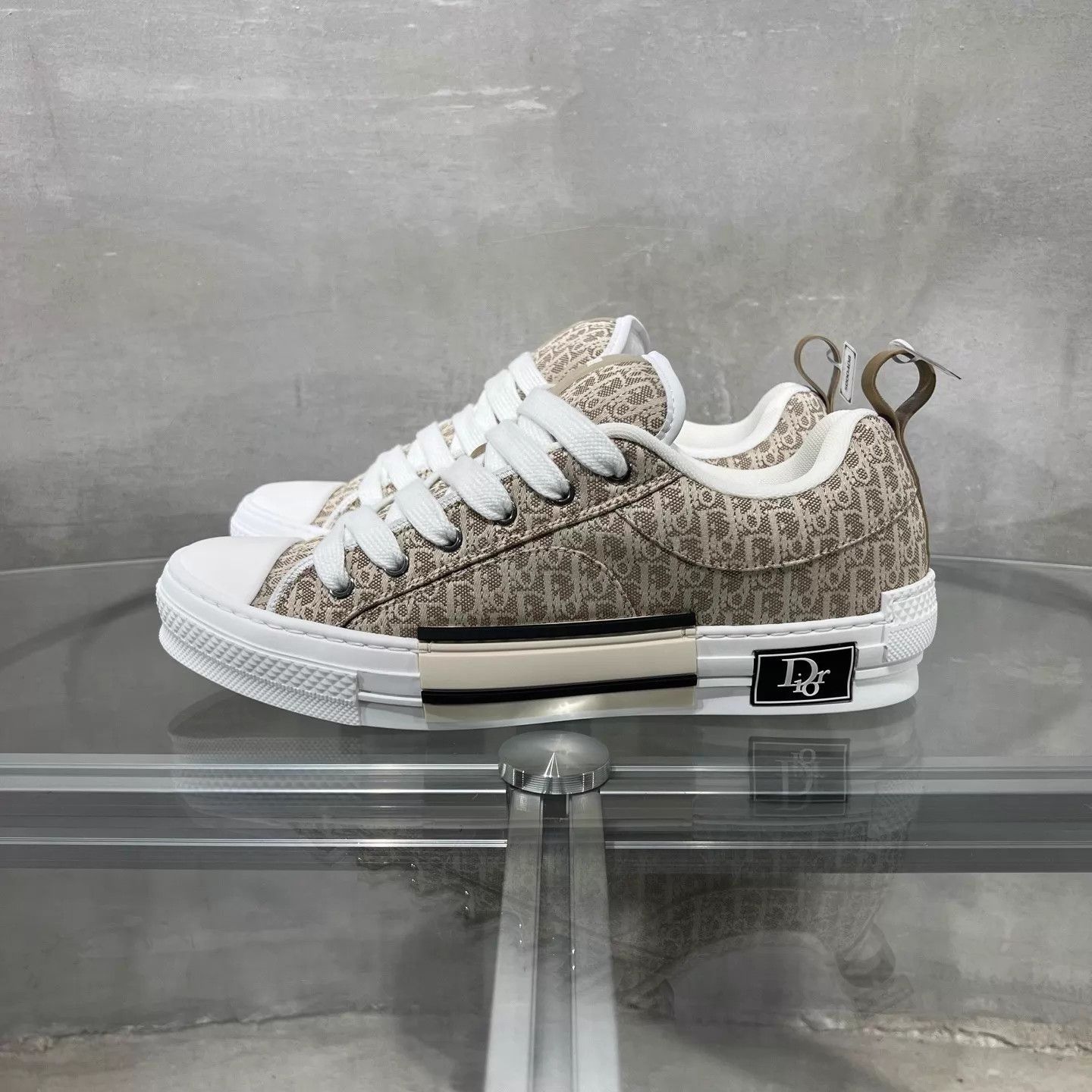 Dior Dior B23 Oblique Monogram All Over Print Beige 42 Size US 9 / EU 42 - 3 Thumbnail