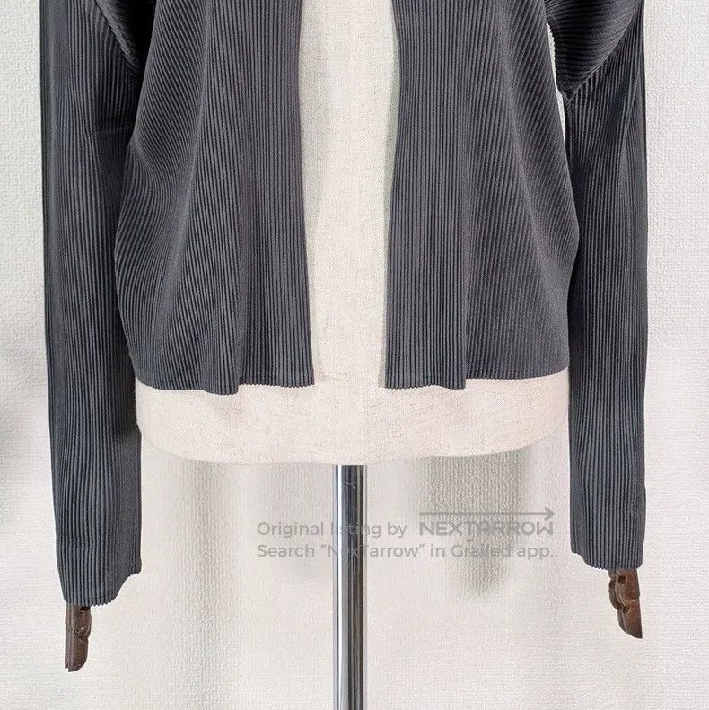 Issey Miyake Issey Miyake One-button Top Size L / US 10 / IT 46 - 3 Thumbnail