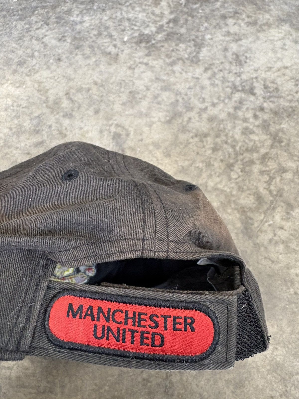 Nike × Vintage 1990’s Nike Manchester United Soccer Hat Size ONE SIZE - 3 Thumbnail