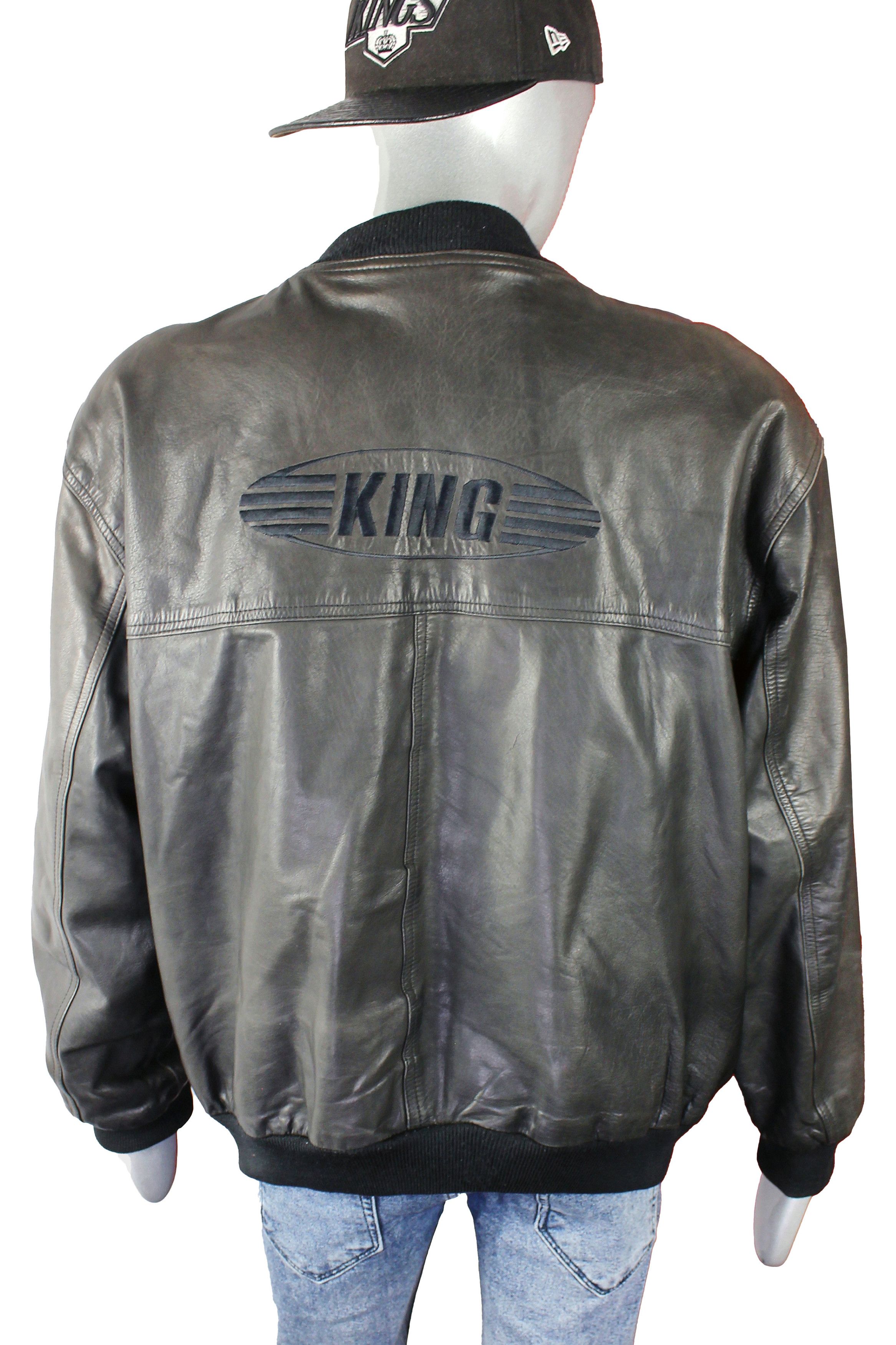 Puma Vintage 80s Puma Leather Bomber Jacket XL Size US XL / EU 56 / 4 - 6 Thumbnail