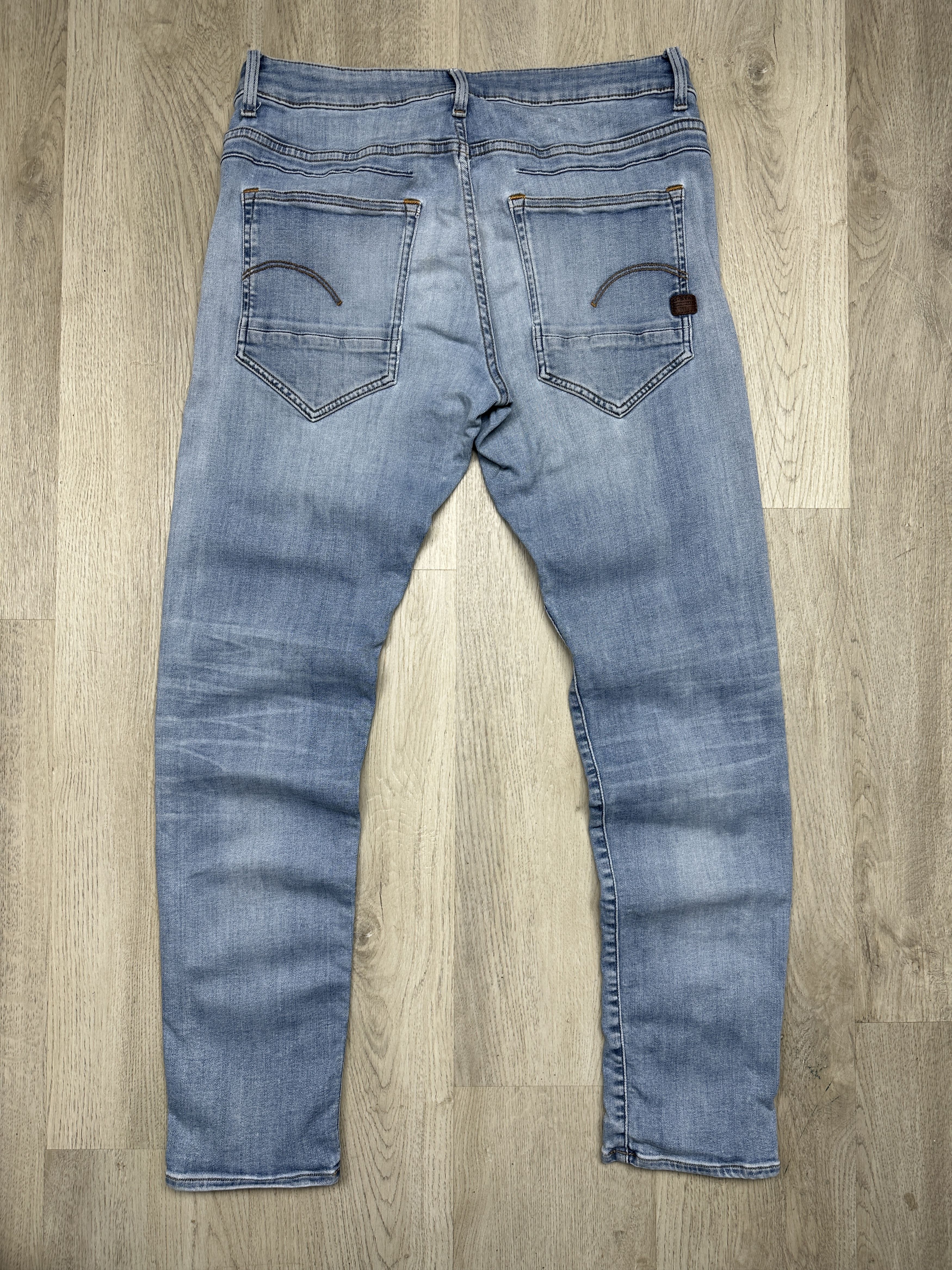 G-Star G Star Raw Vintage Mens D-Staq Slim Denim Pants Jeans Size US 33 - 7 Thumbnail