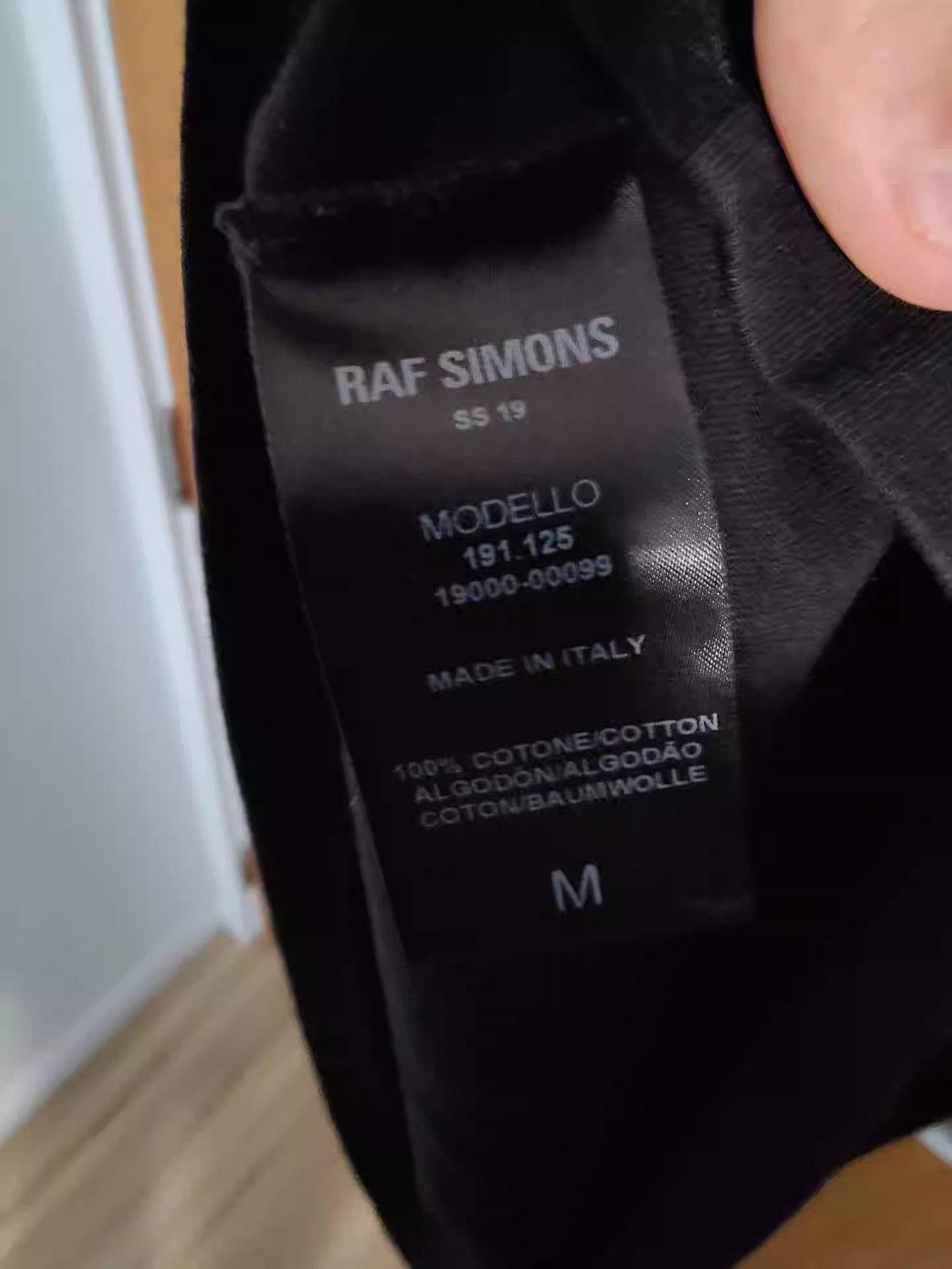 Raf Simons raf simons paris show t-shirt-2505 Size US M / EU 48-50 / 2 - 4 Thumbnail