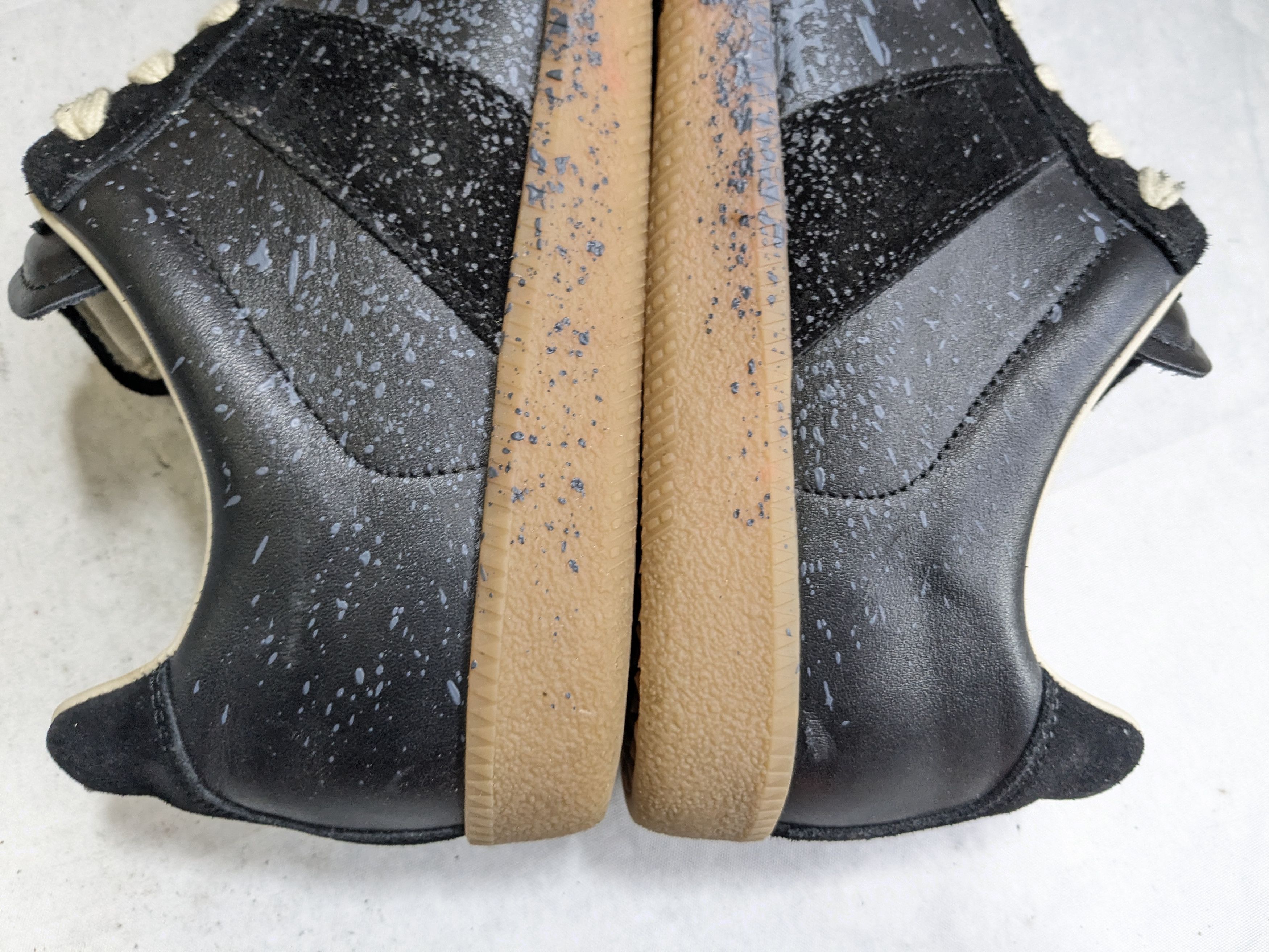 Maison Margiela Maison Margielas Replica GAT Black Gray 9 42 Low Tops Gum Size US 9 / EU 42 - 14 Thumbnail