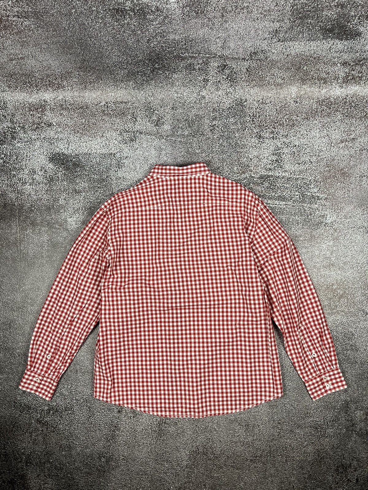 Marithe + Francois Girbaud Marithe Francois Girbaus Men’s checked shirt small logo y2k Size US XL / EU 56 / 4 - 4 Thumbnail
