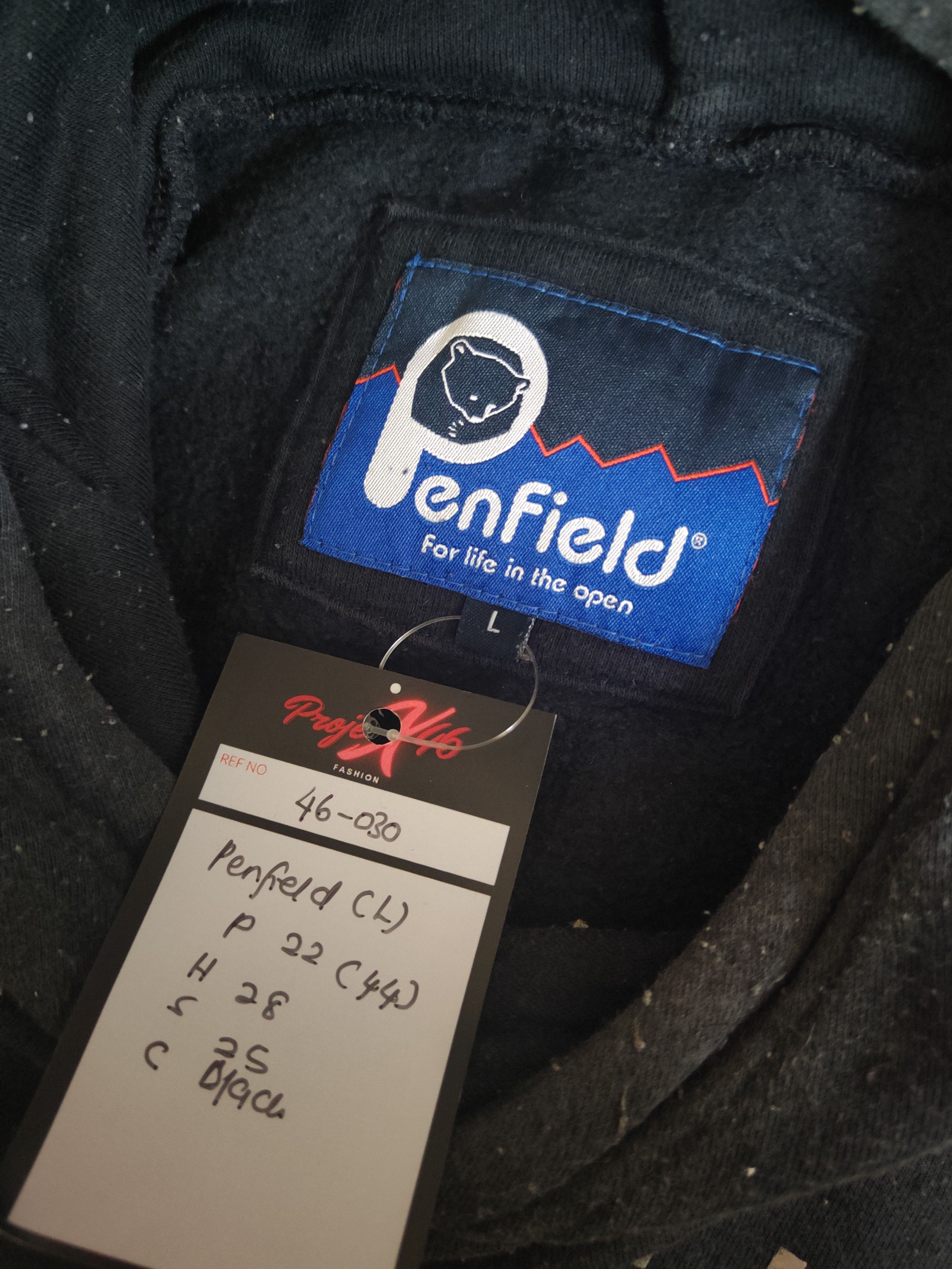 Penfield DL Penfield Black Hoodie Sweatshirts #46-030 Size US L / EU 52-54 / 3 - 11 Thumbnail