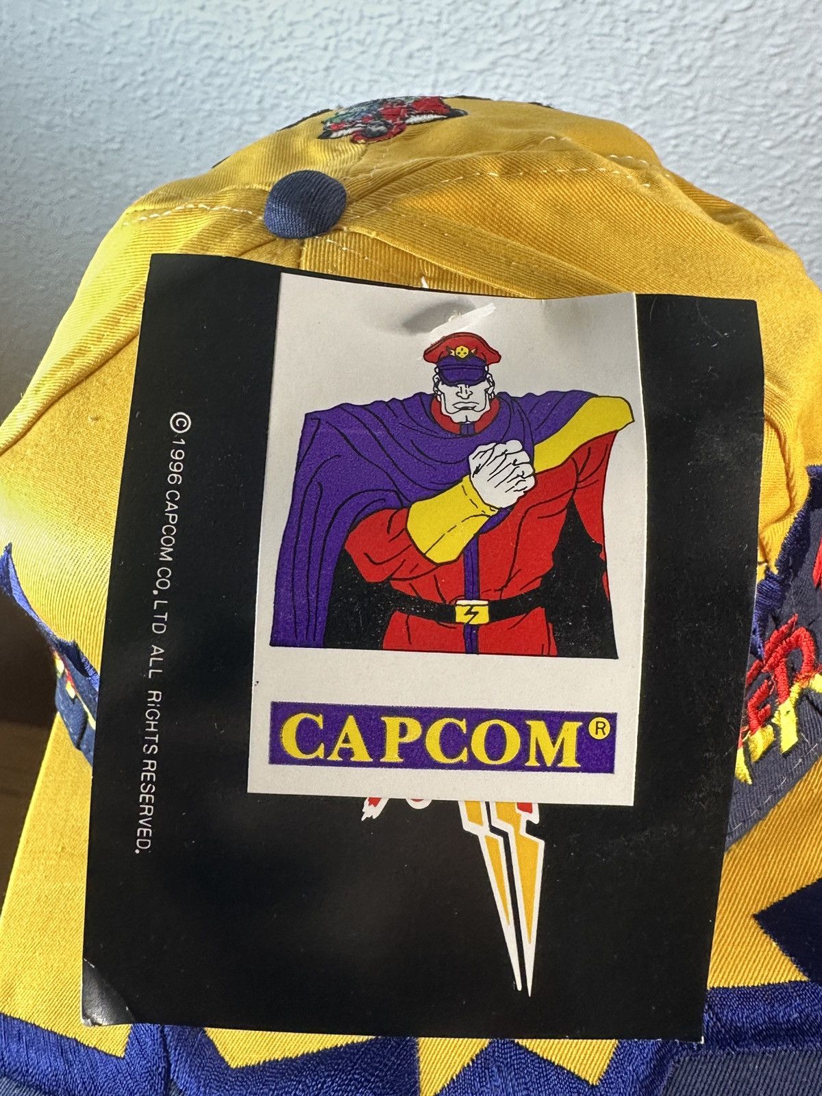Other 1996 VINTAGE RARE STREET FIGHTER 2 CAP M.BISON Size ONE SIZE - 9 Thumbnail