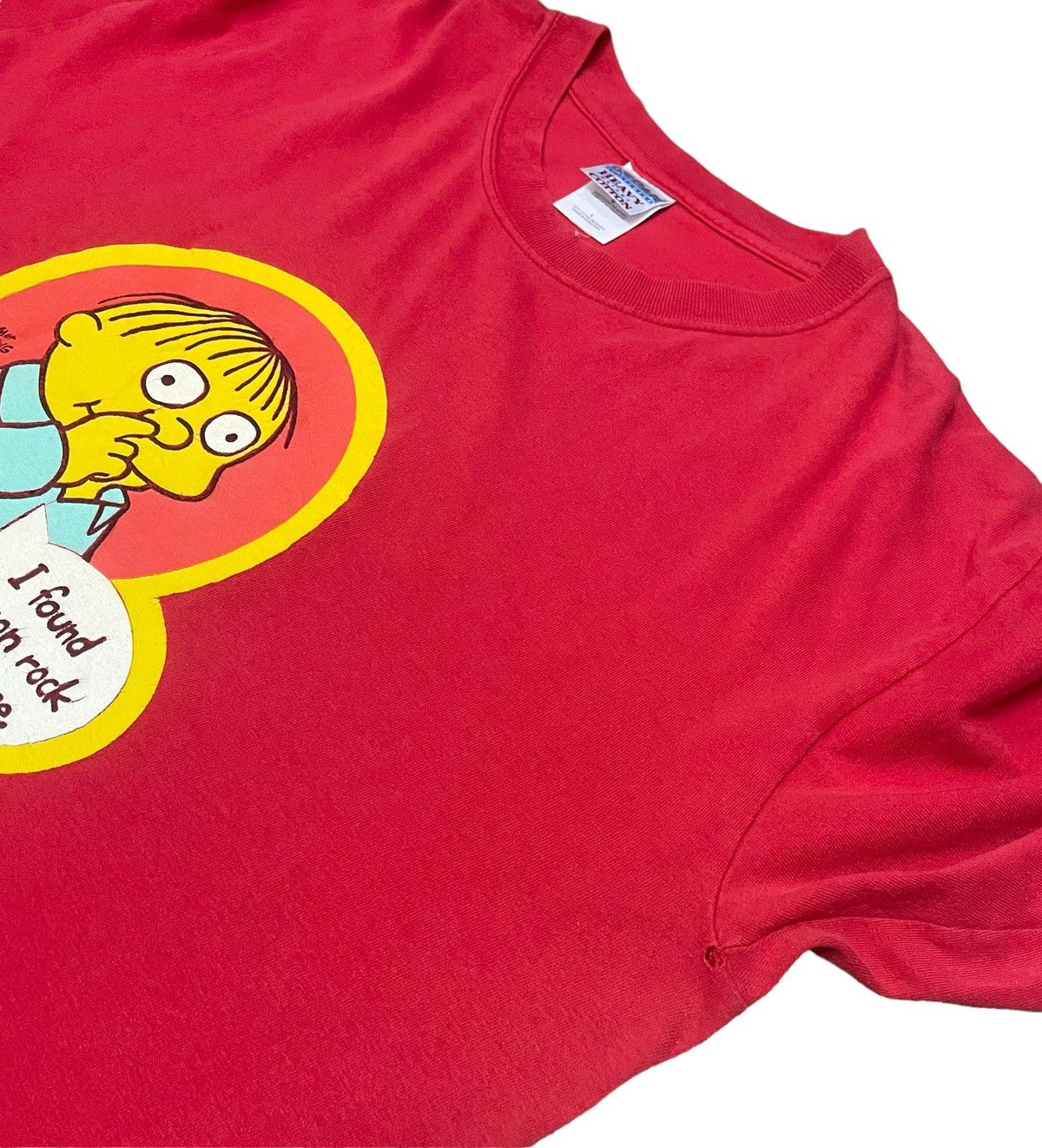 Cartoon Network 90s Vintage Cocaine Ecstacy MDMA The Simpsons Ralph Wiggum Size US L / EU 52-54 / 3 - 6 Thumbnail