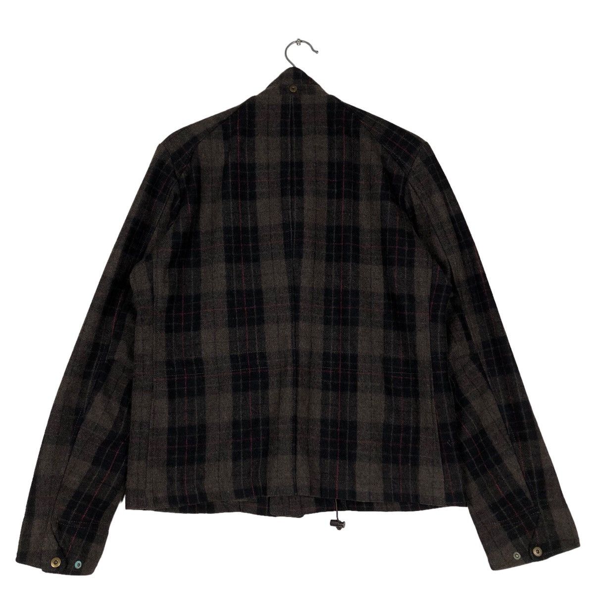 Other 🔥Biker Jacket Tartan Design Punk A.V.V Homme Japan Made Size US M / EU 48-50 / 2 - 8 Thumbnail