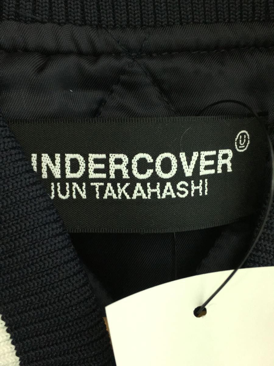 Undercover Undercover Face Techno Satin Nylon Stadium Jacket Navy Size US M / EU 48-50 / 2 - 3 Thumbnail