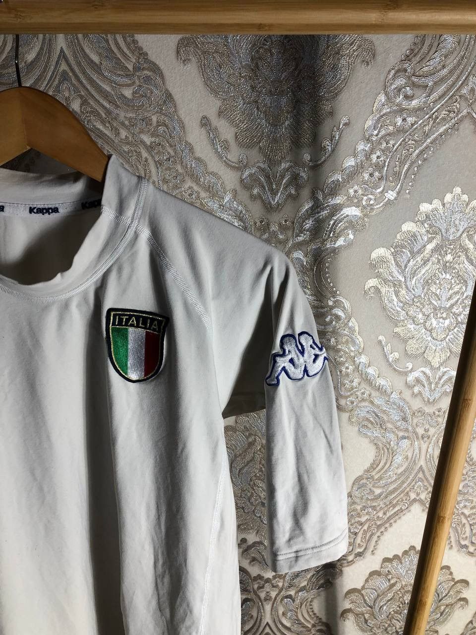 Kappa VINTAGE KAPPA ITALY RETRO SOCCER JERSEY BLOKE MILAN Y2K 90s Size US M / EU 48-50 / 2 - 2 Thumbnail