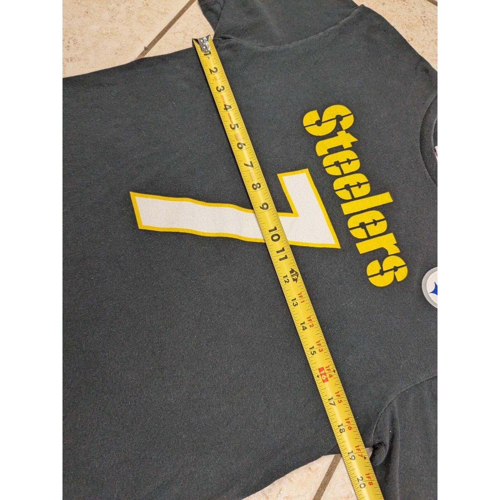 Other Pittsburgh Steelers Shirt Black #7 Big Ben Roethlisberger Size US M / EU 48-50 / 2 - 3 Thumbnail